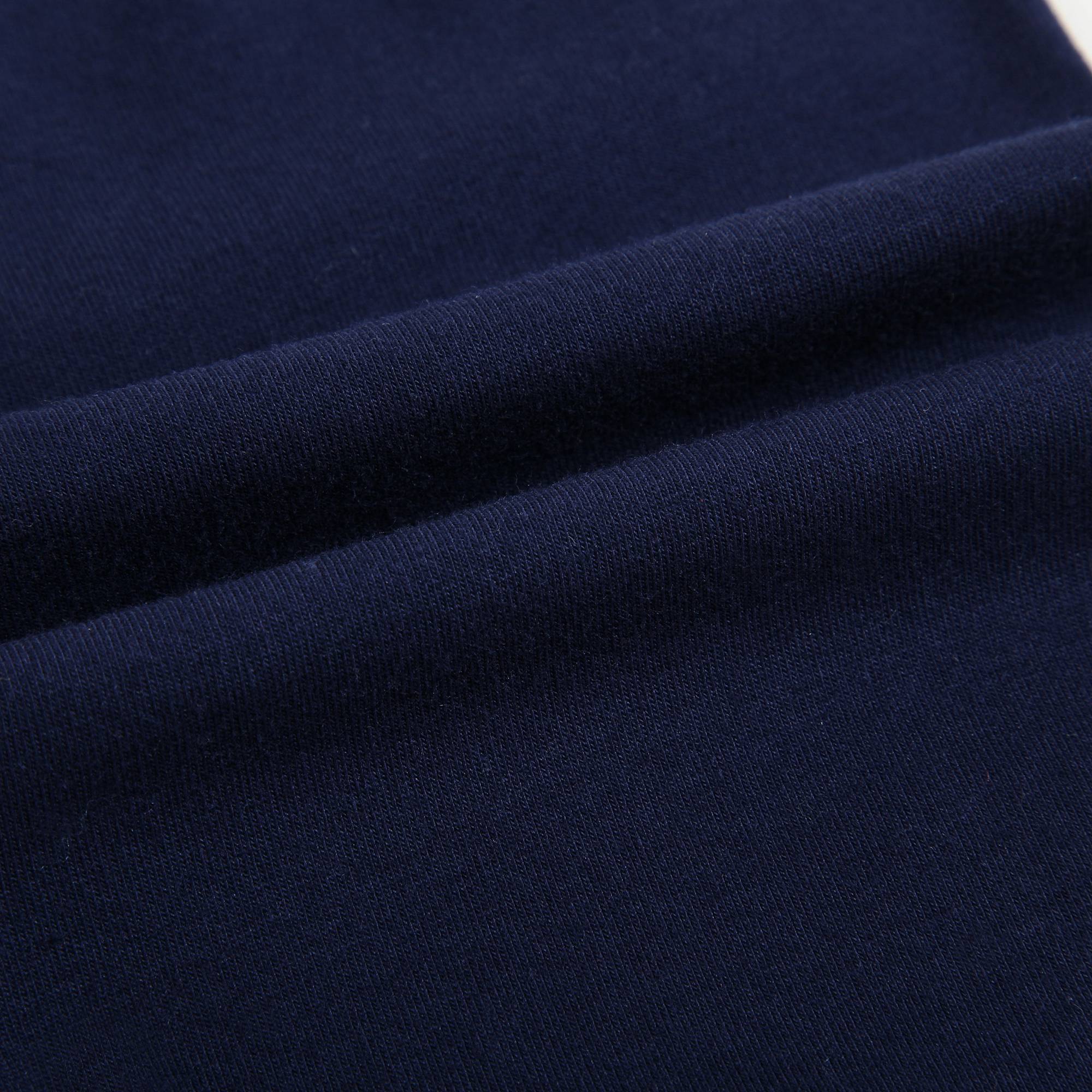 Baby Girls Navy Cotton Leggings