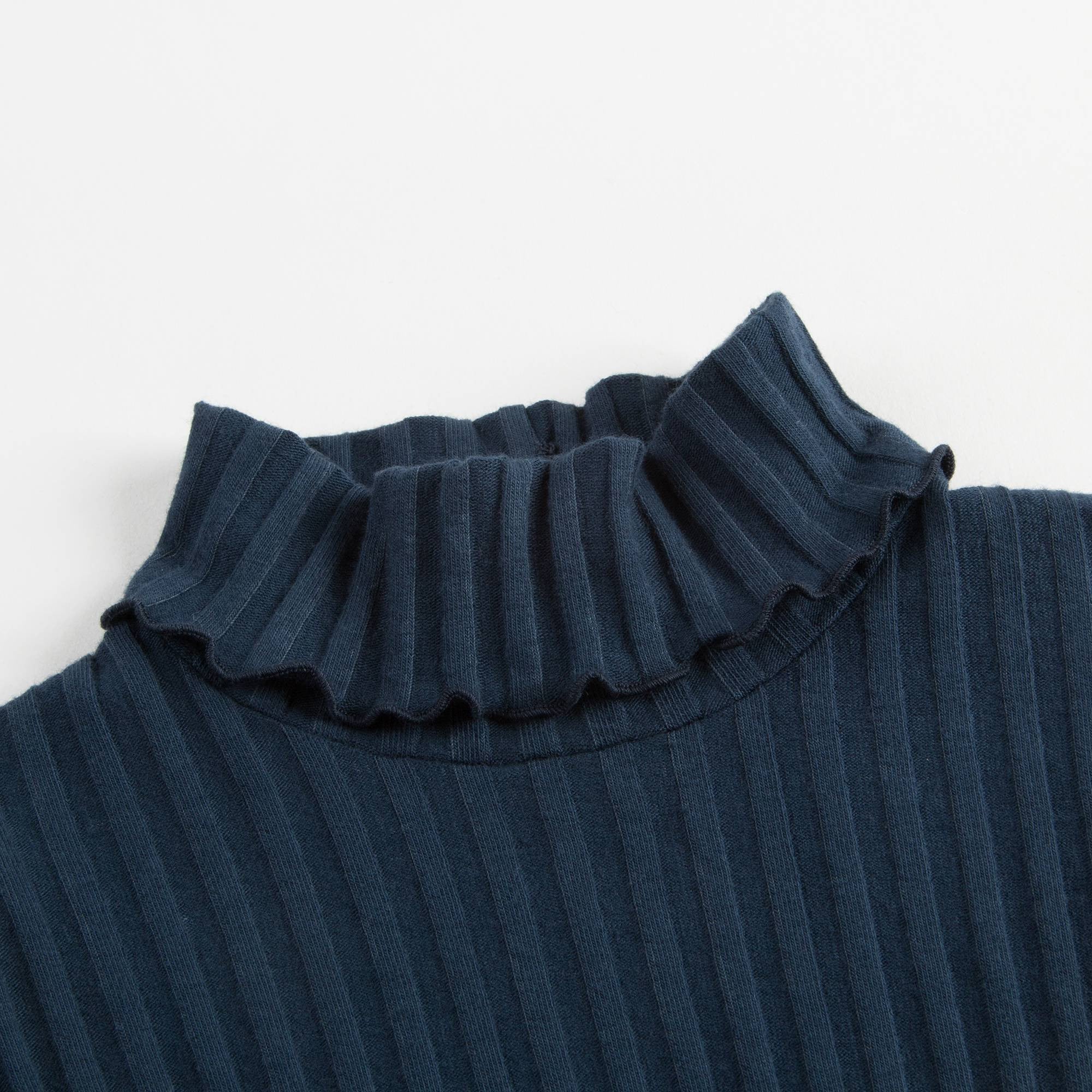 Girls Blue Striped Top