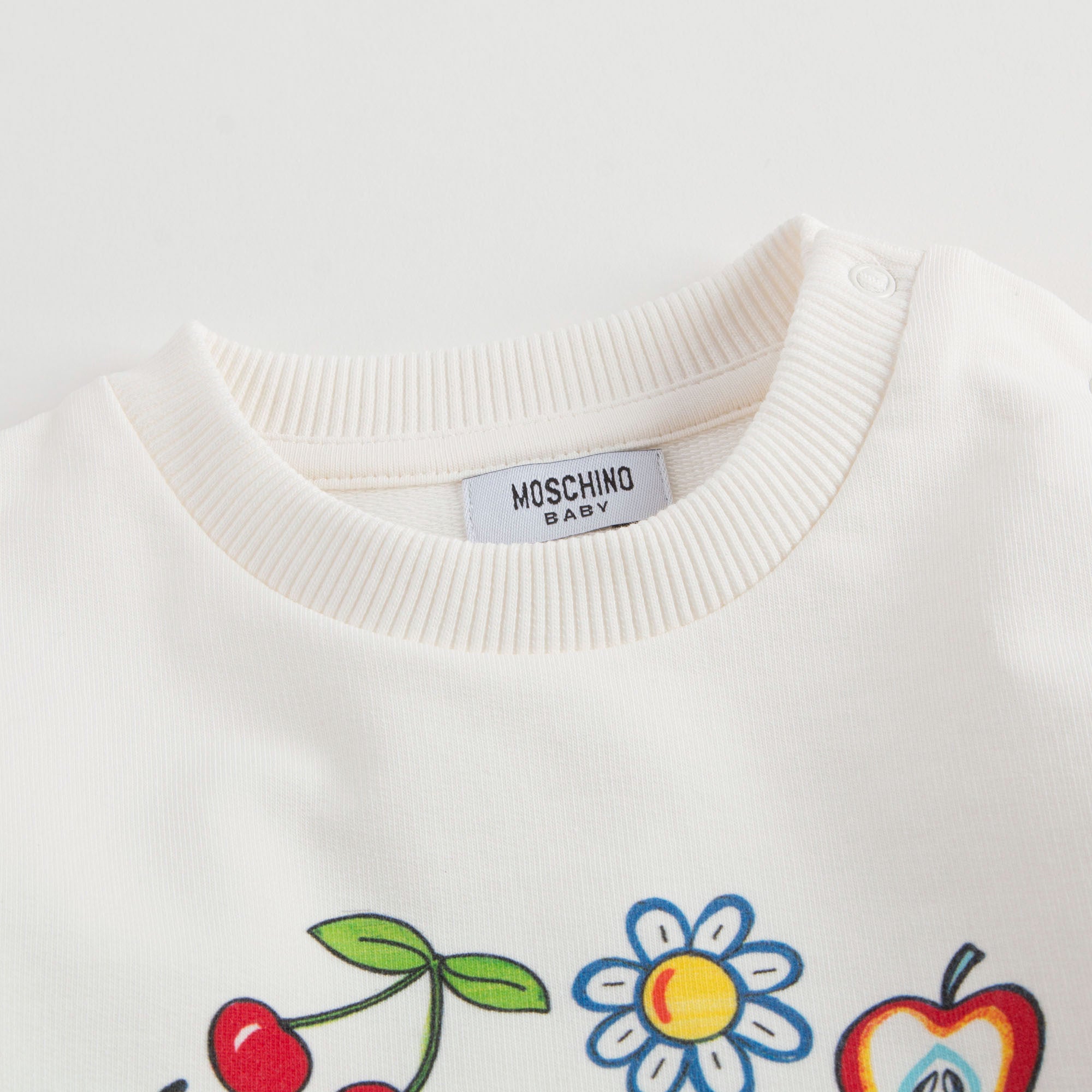 Baby Girls Ivory Sweatshirt