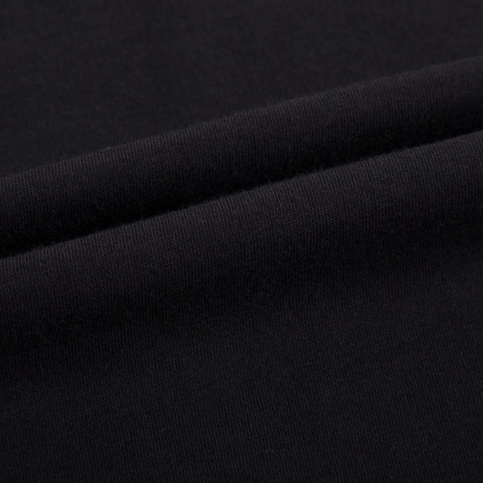 Girls Black Cotton T-shirt