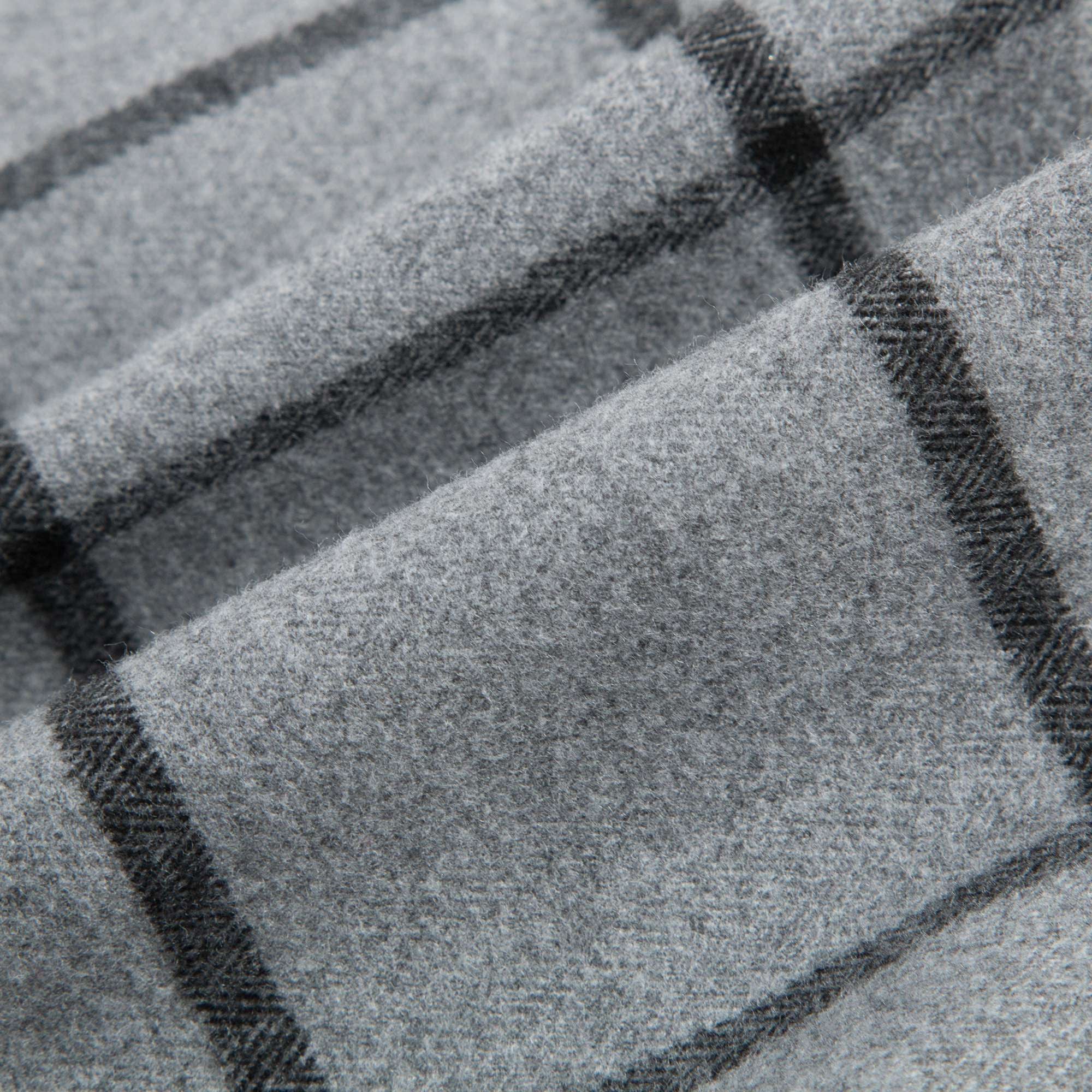 Baby Girls Grey Checked Skirt With Bow