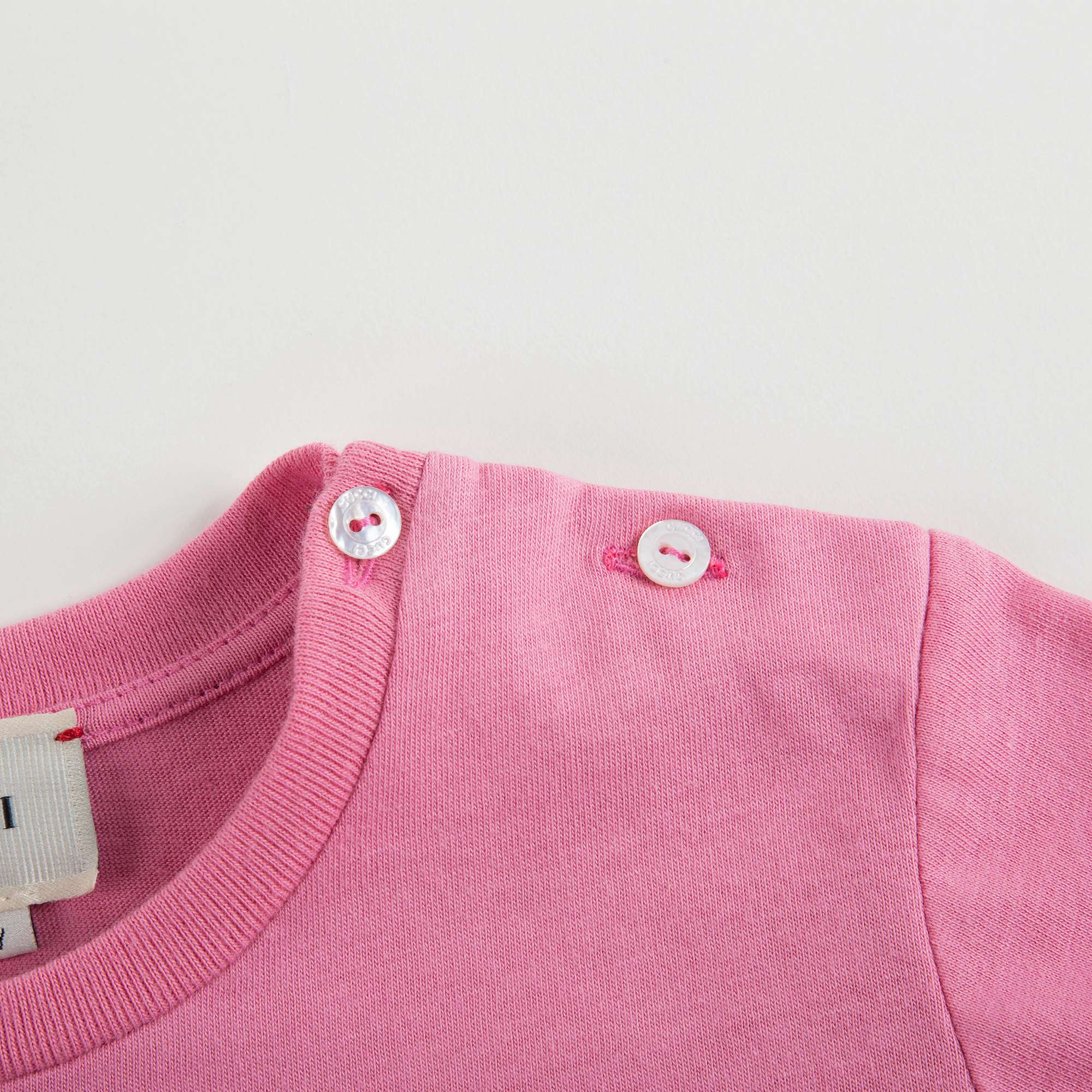 Baby Girls Pink Lady Cotton T-shirt