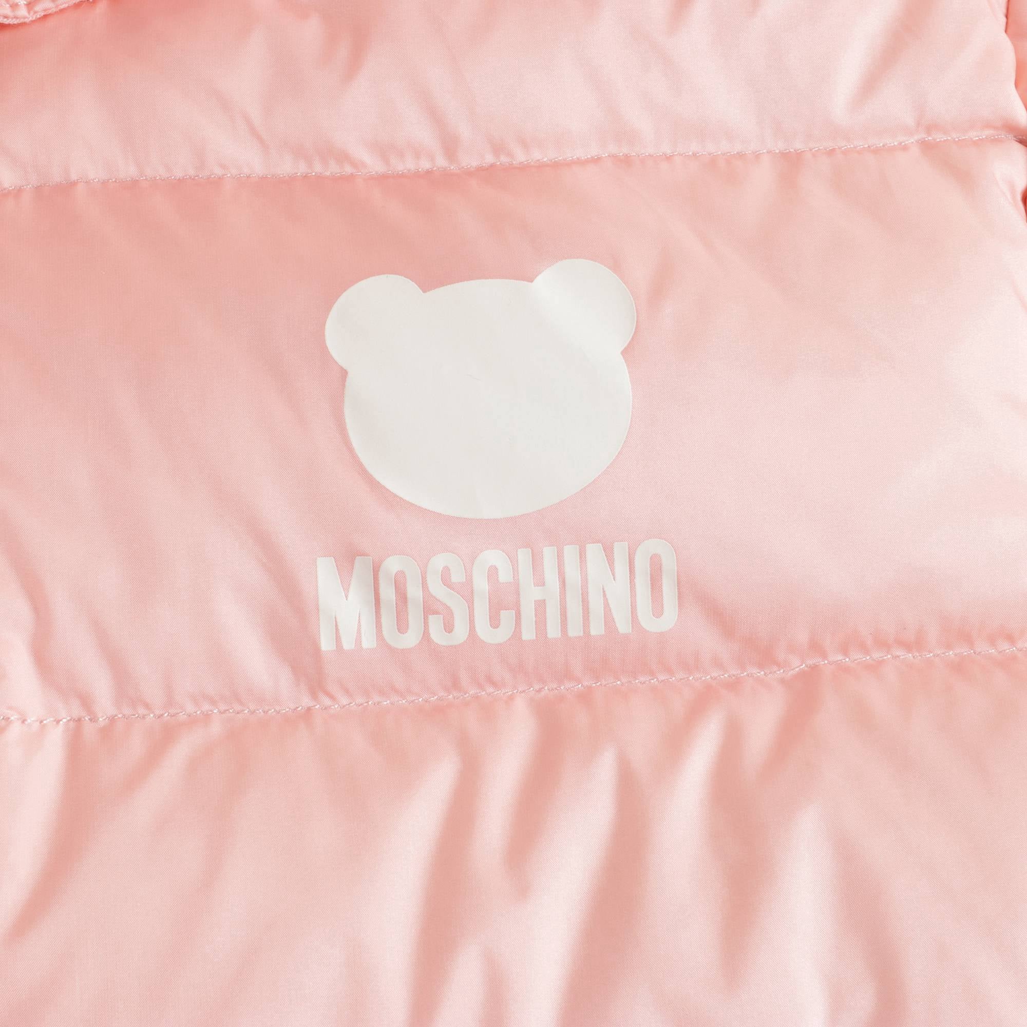 Baby Girls Pink Padded Jacket