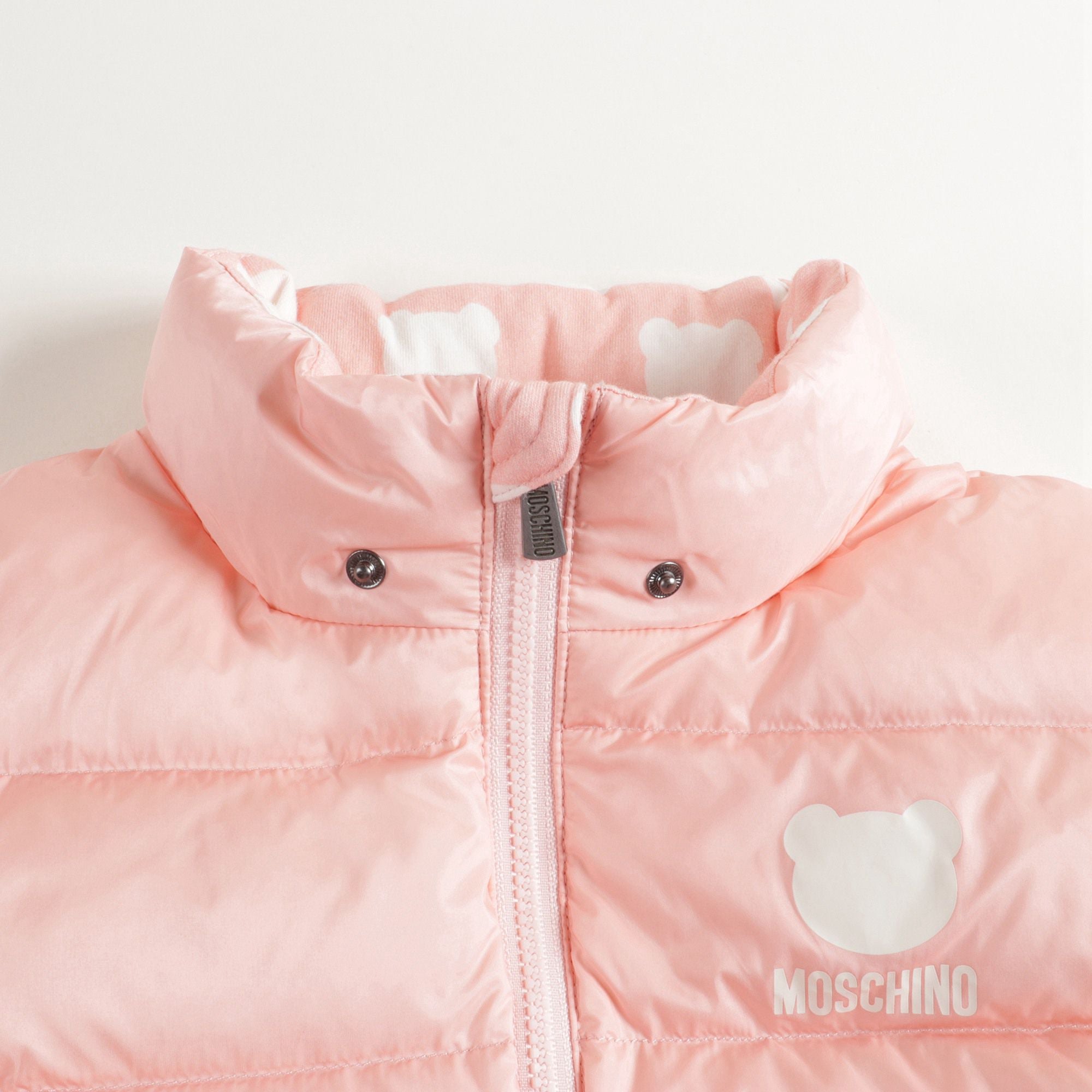 Baby Girls Pink Padded Jacket