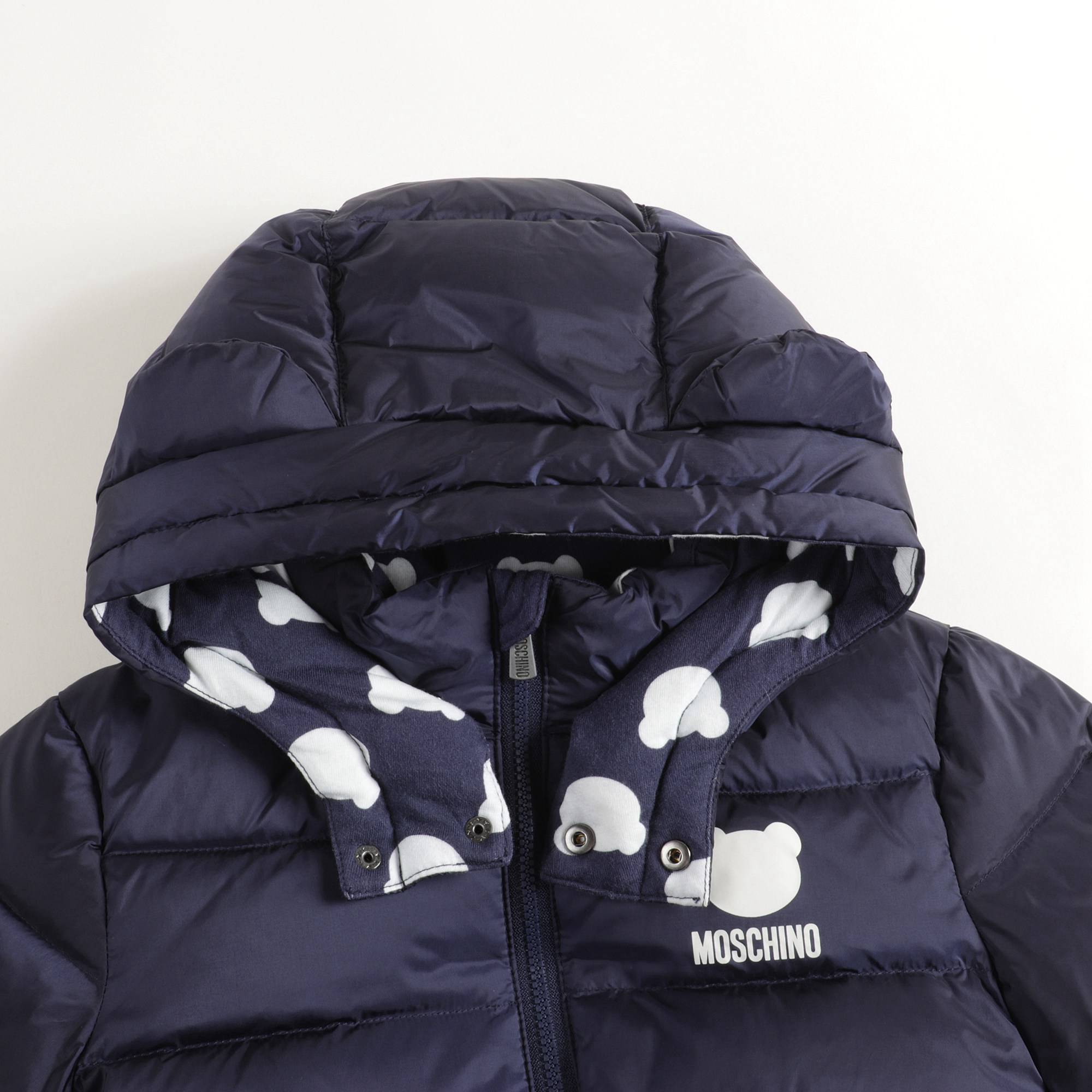 Baby Boys & Girls Navy Blue Padded Jacket