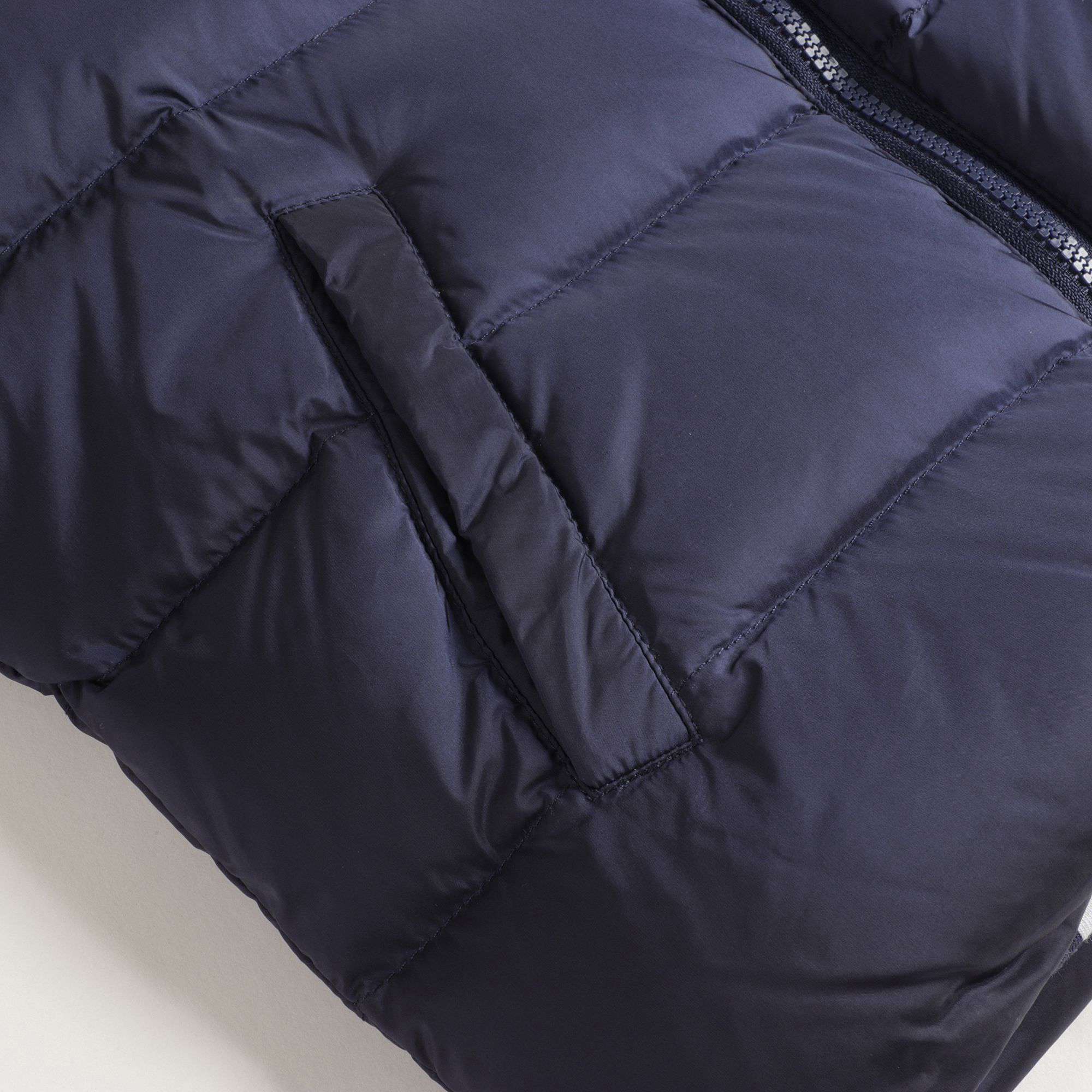 Baby Boys & Girls Navy Blue Padded Jacket