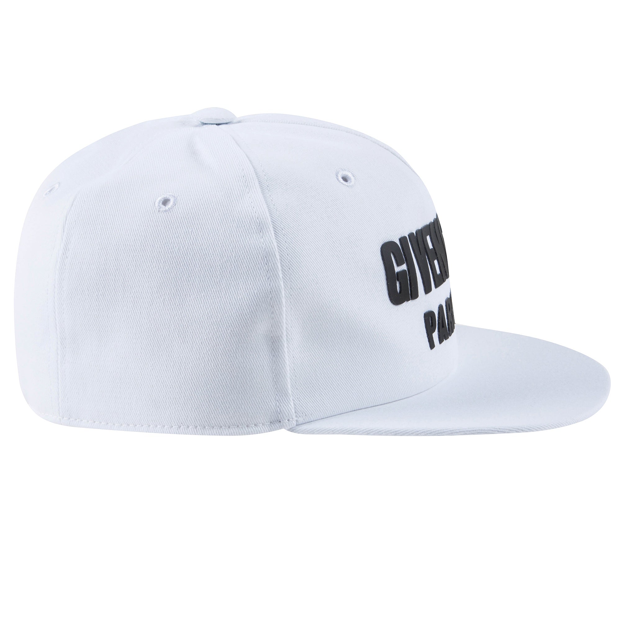 Boys White Logo Cotton Hat