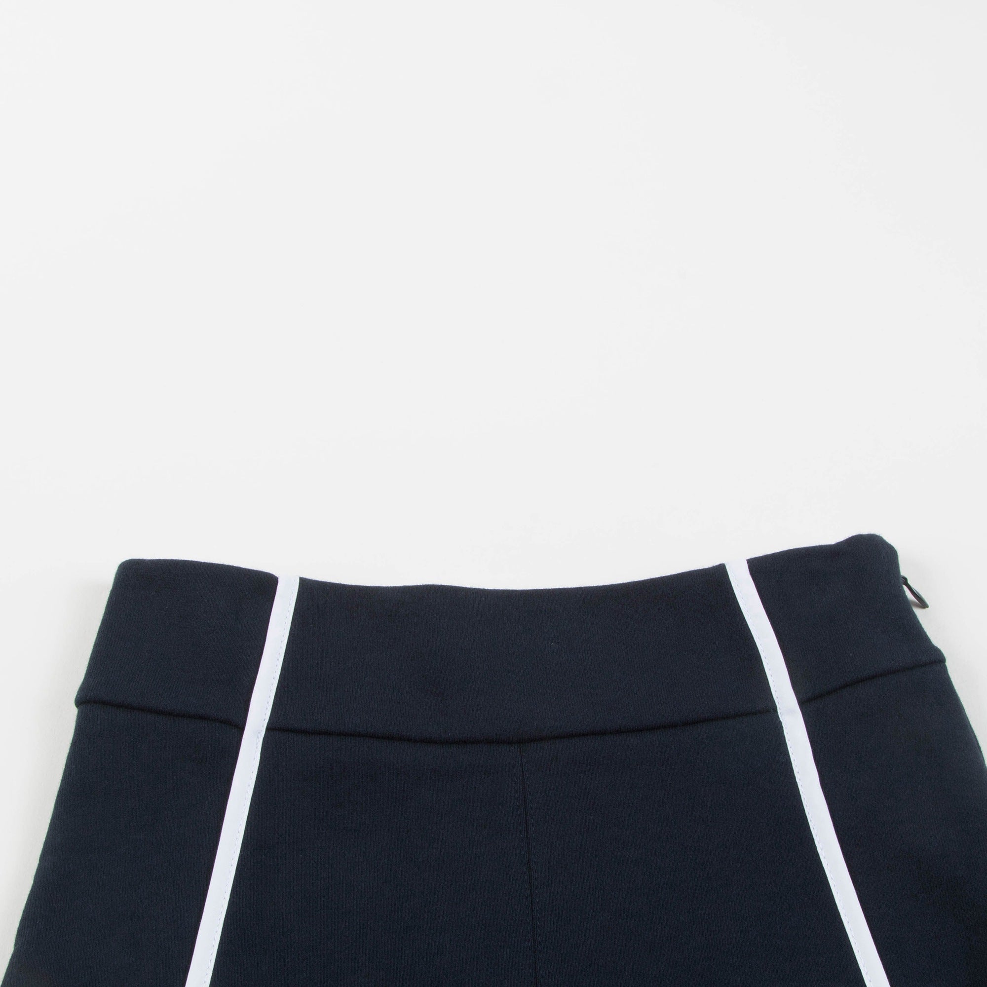 Girls Navy Blue Cotton Skirt