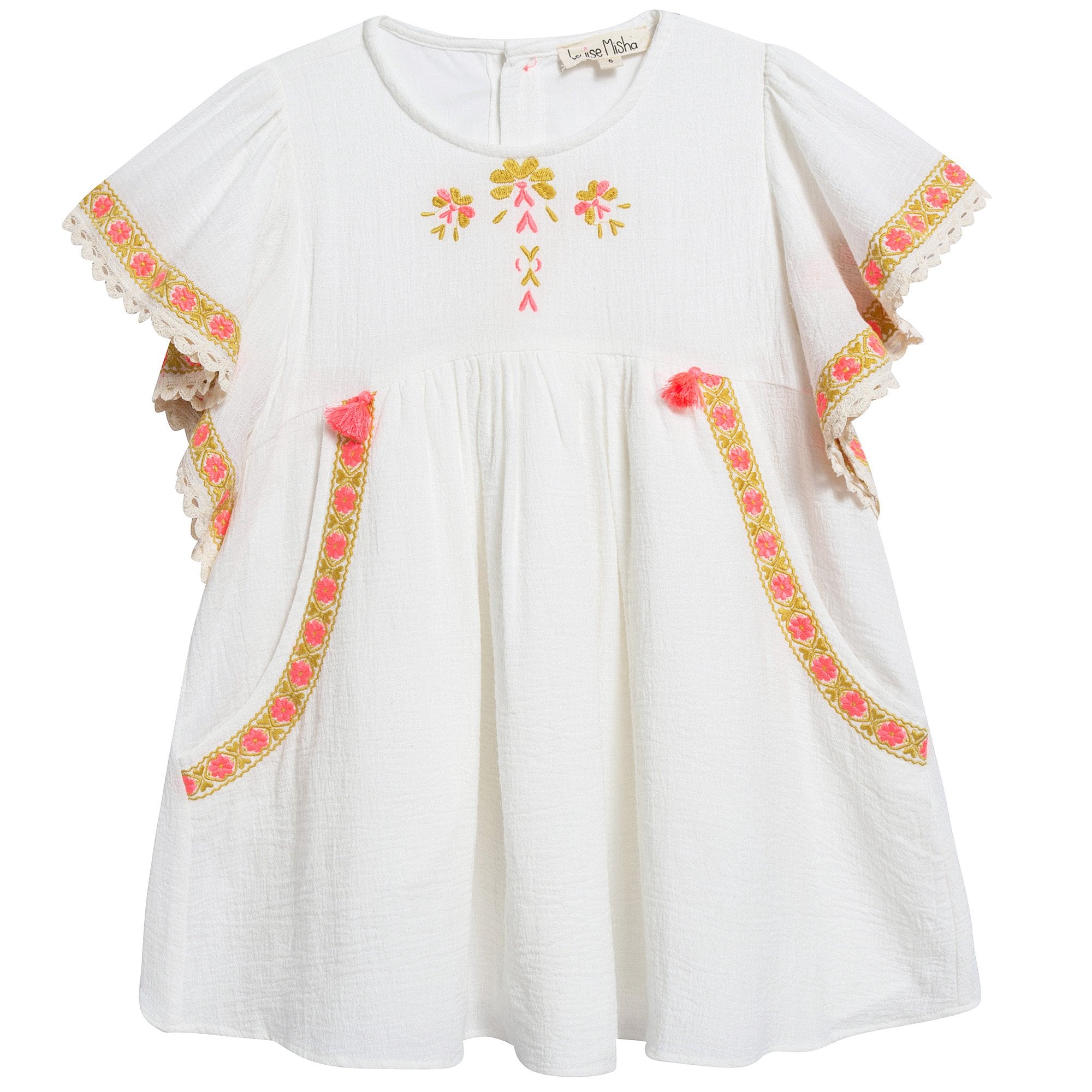 Girls White "Hindaka" Dress