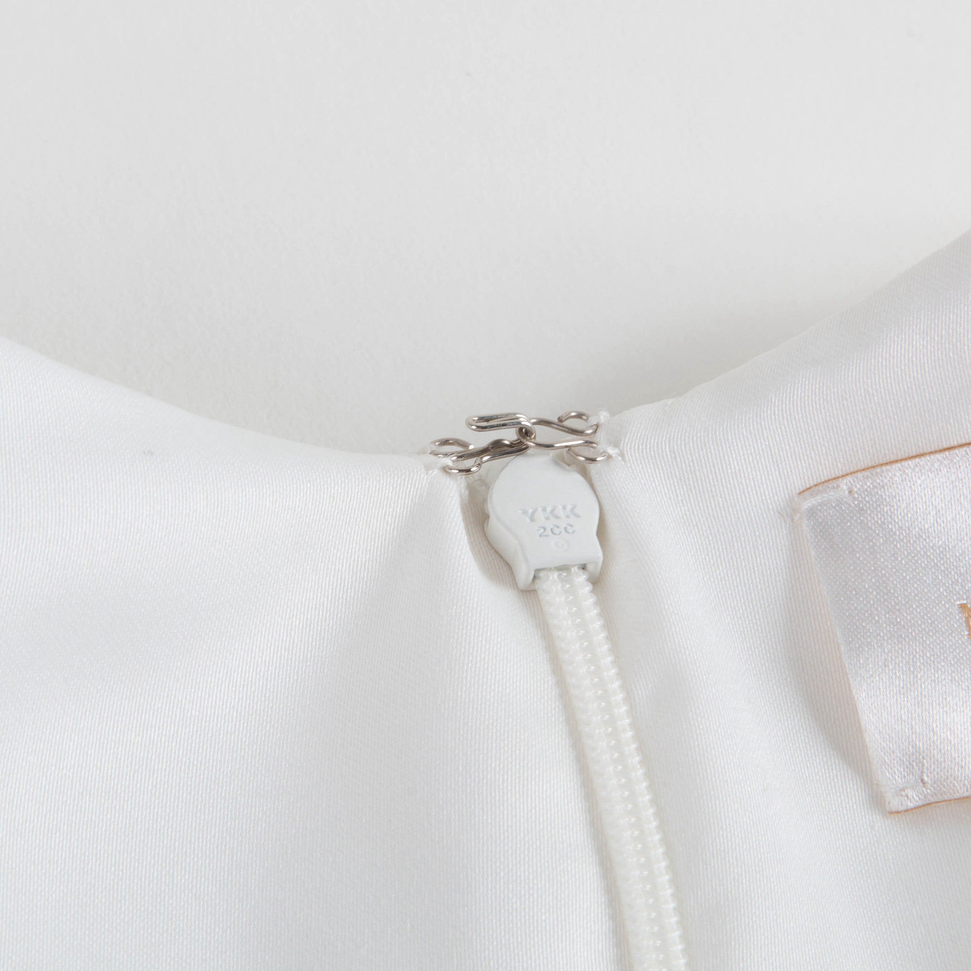 Girls White Embroidered Luxe Dress