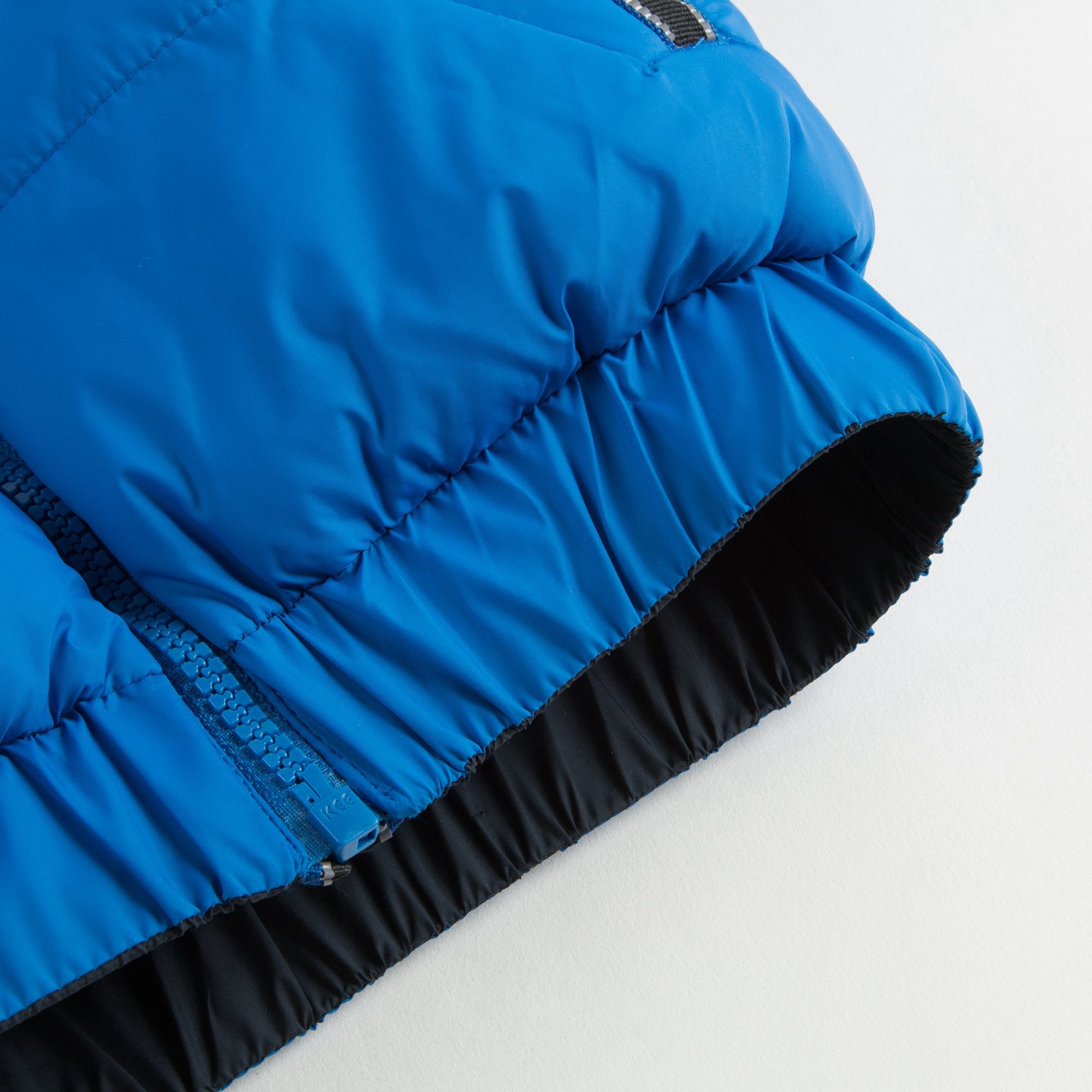 Boys Black & Blue Reversible Cotton Jacket