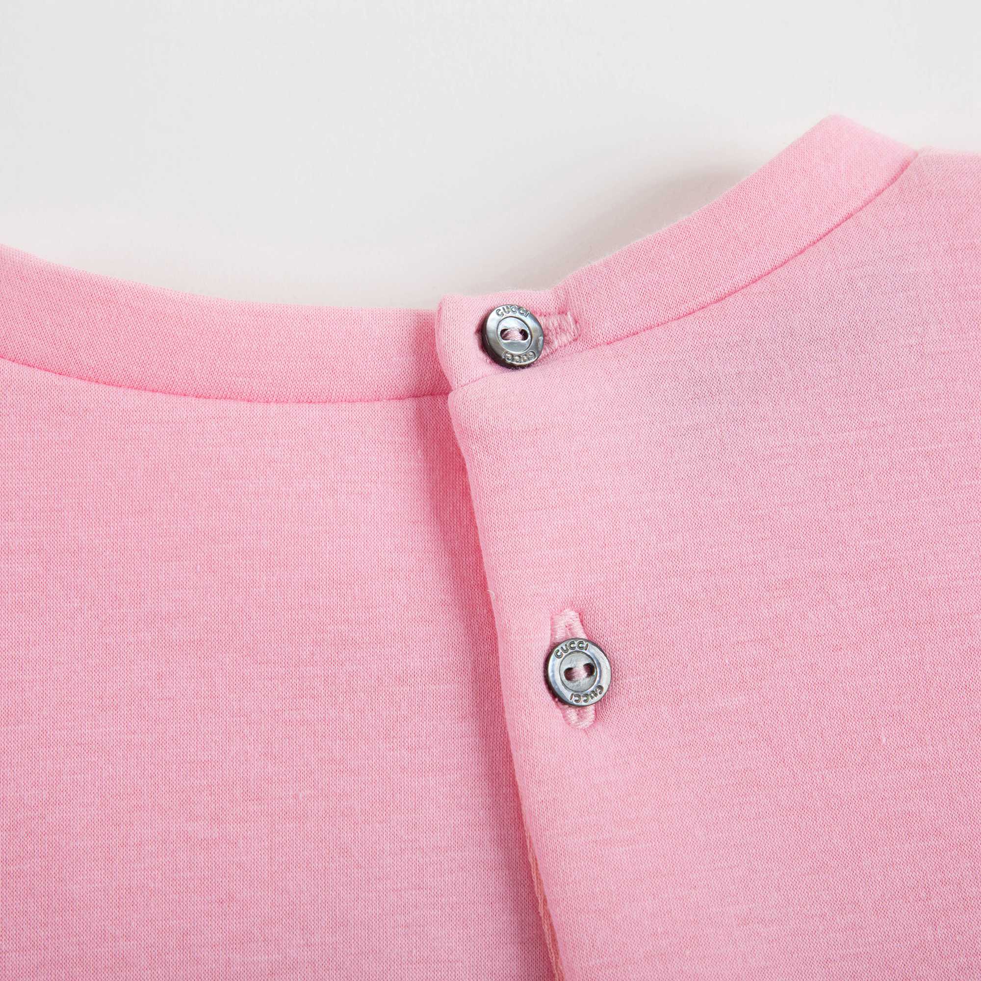 Baby Girls Pink Cotton Sweatshirt