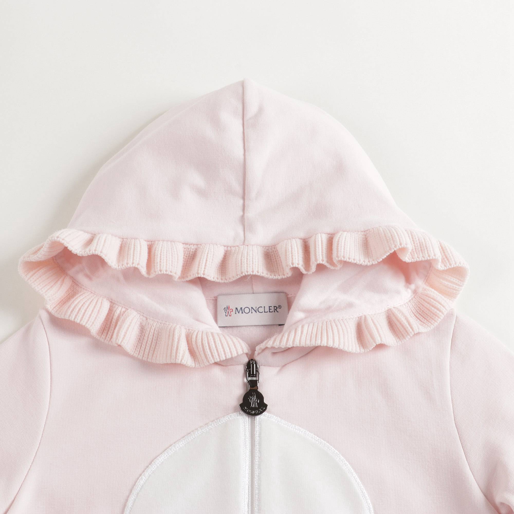 Baby Girls Light Pink Hoodie