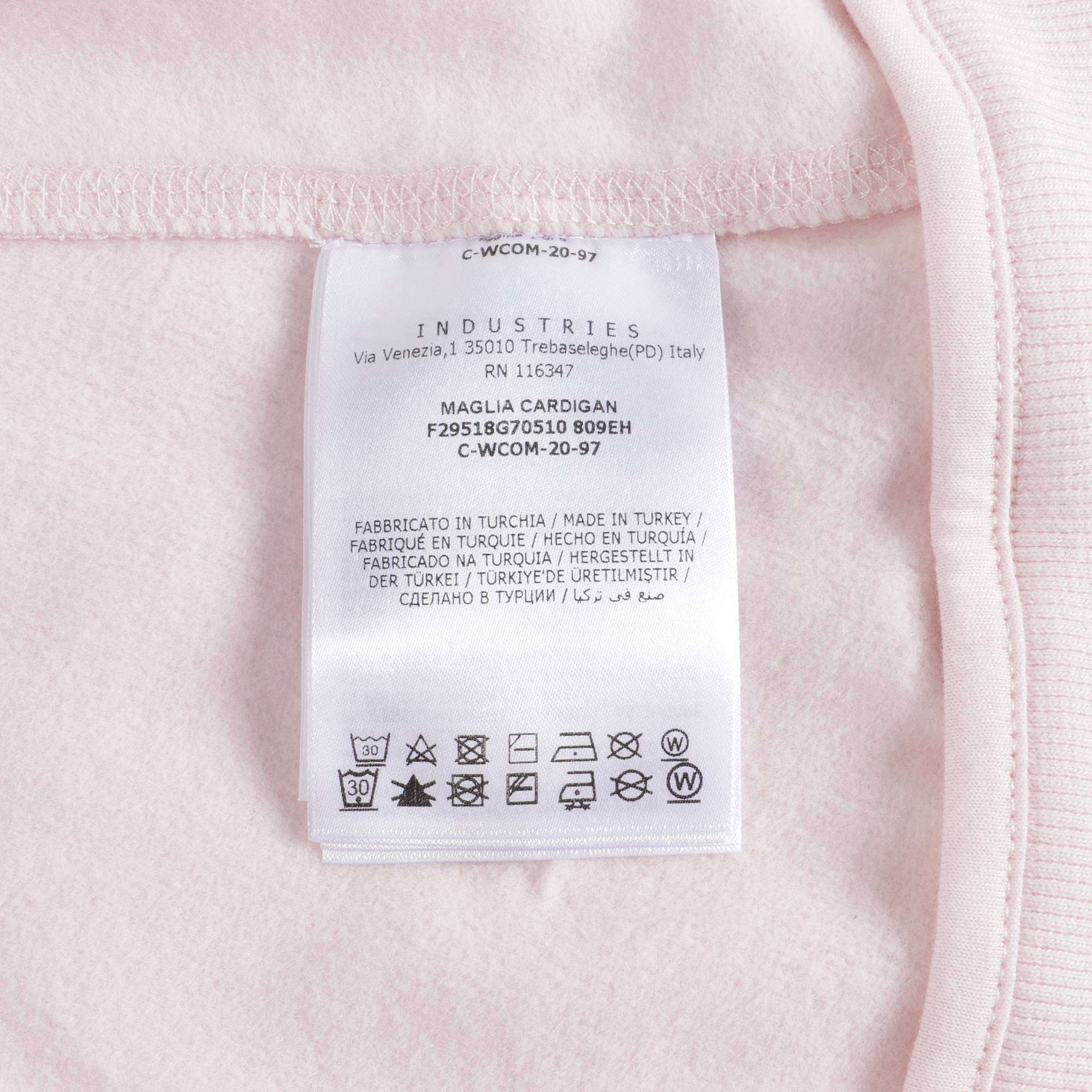 Baby Girls Light Pink Hoodie