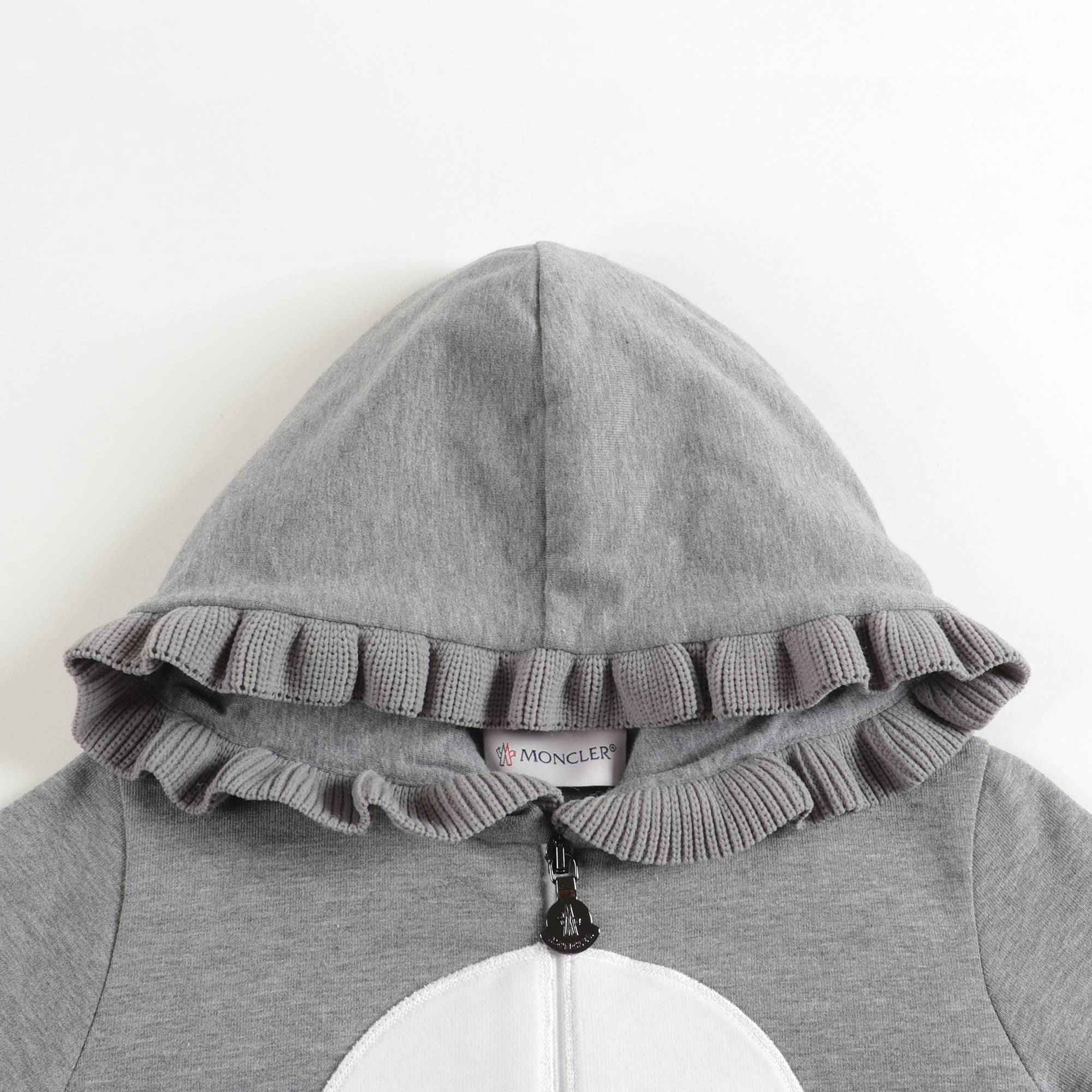 Baby Girls Light Grey Sweatshirt