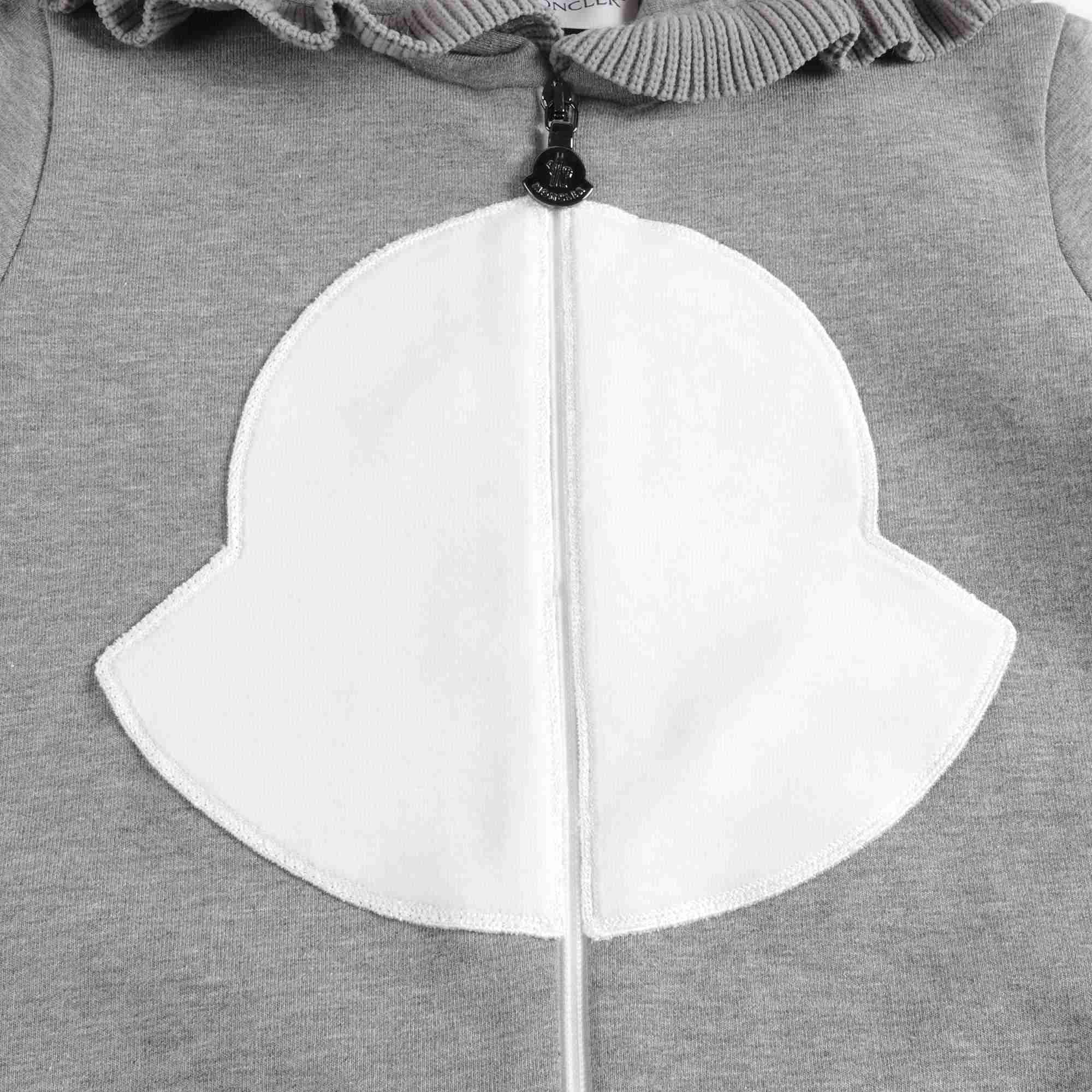 Baby Girls Light Grey Sweatshirt