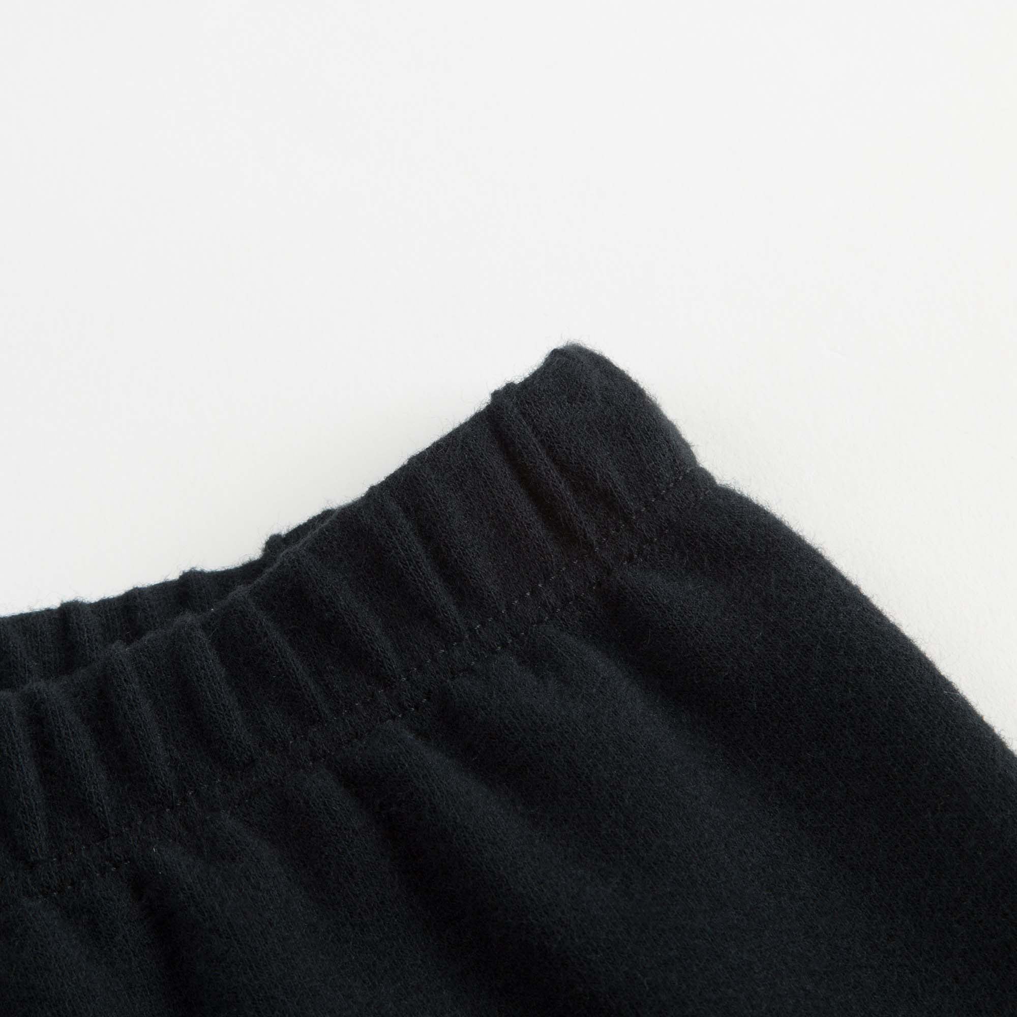 Girls Black Cotton Trousers