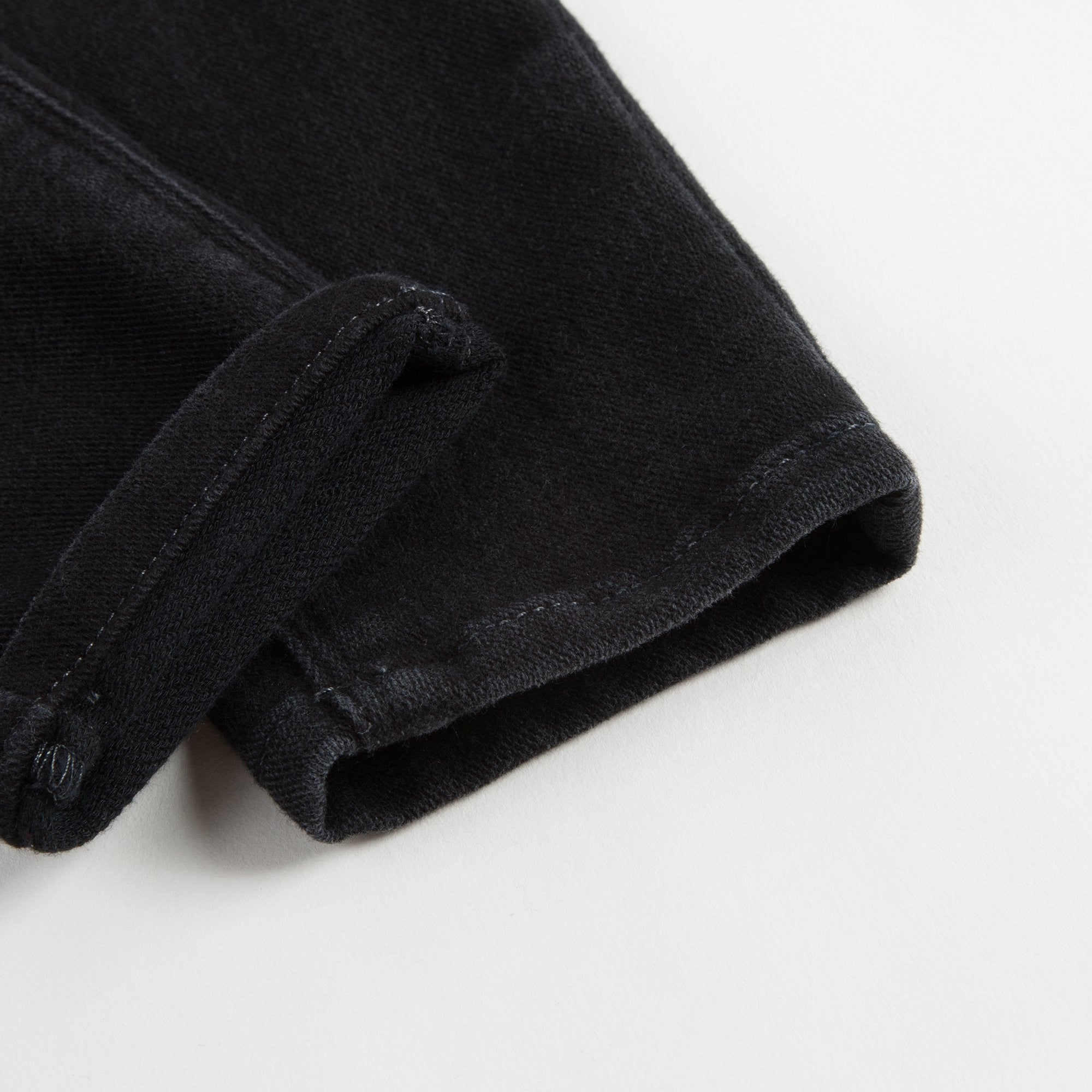 Girls Black Cotton Jeans