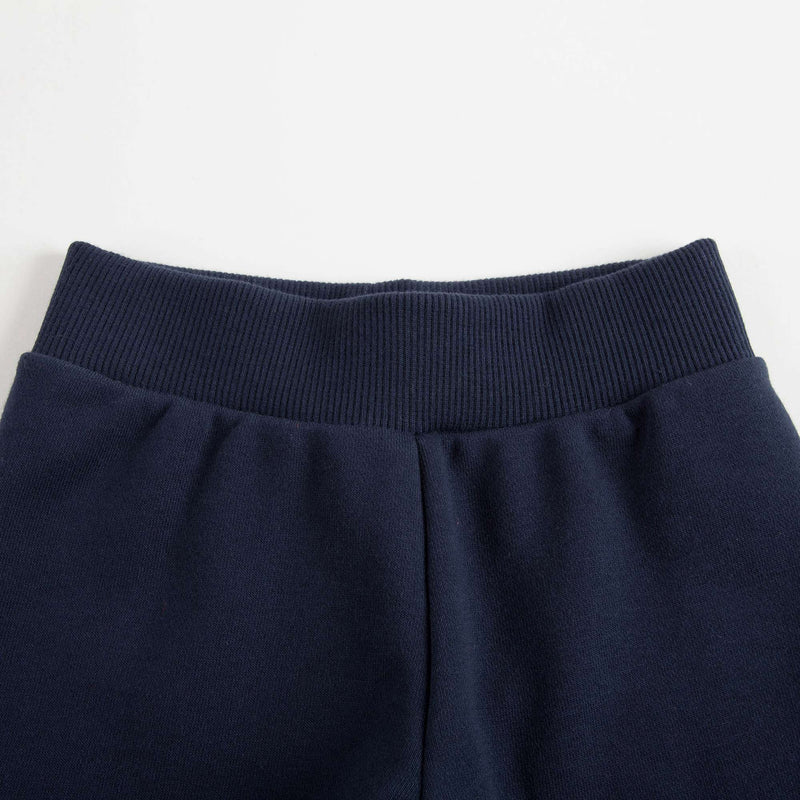 Baby Boys Navy Cotton Trousers