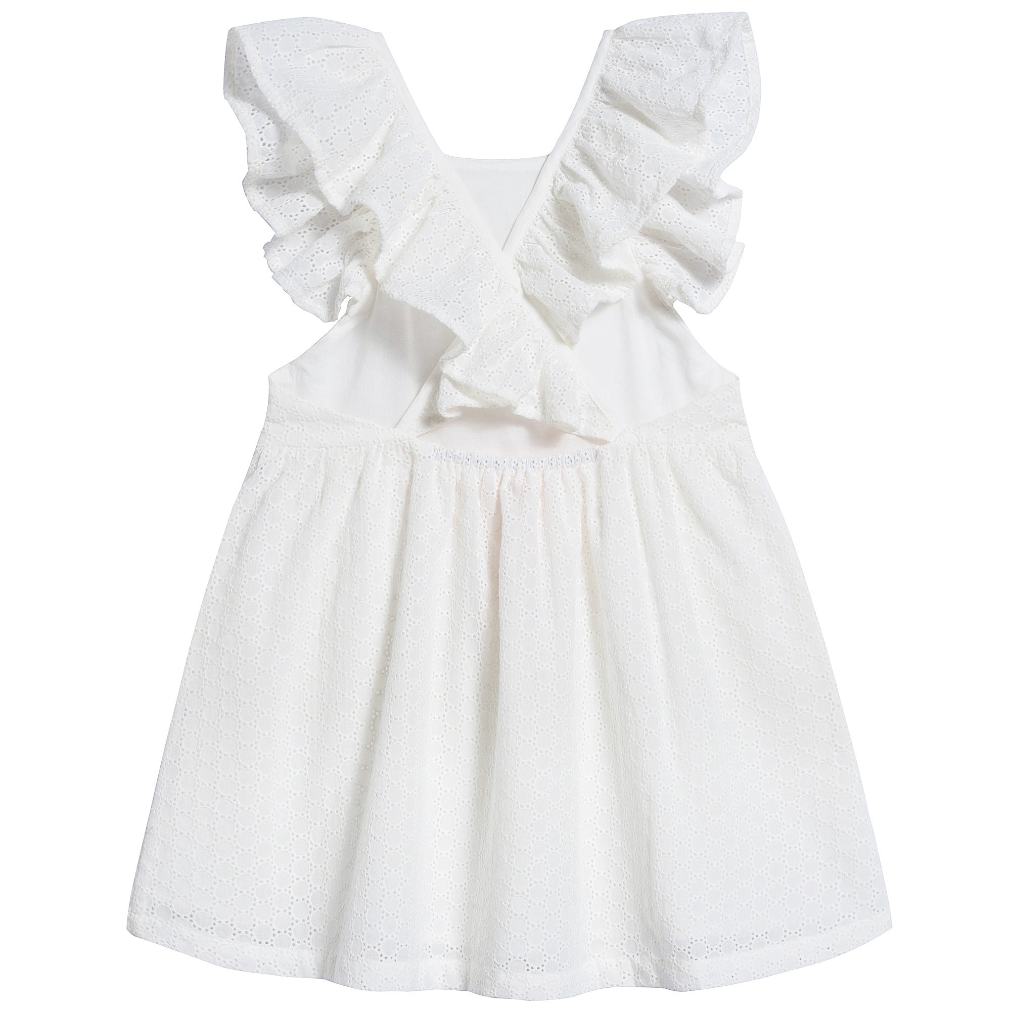 Girls White "Midnight" Dress