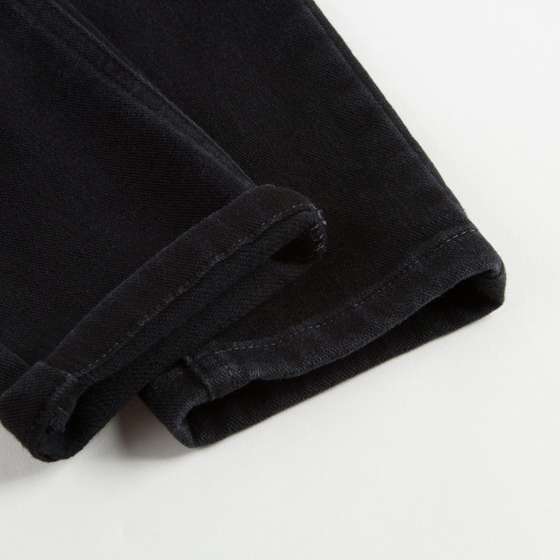 Boys Black Cotton Jeans