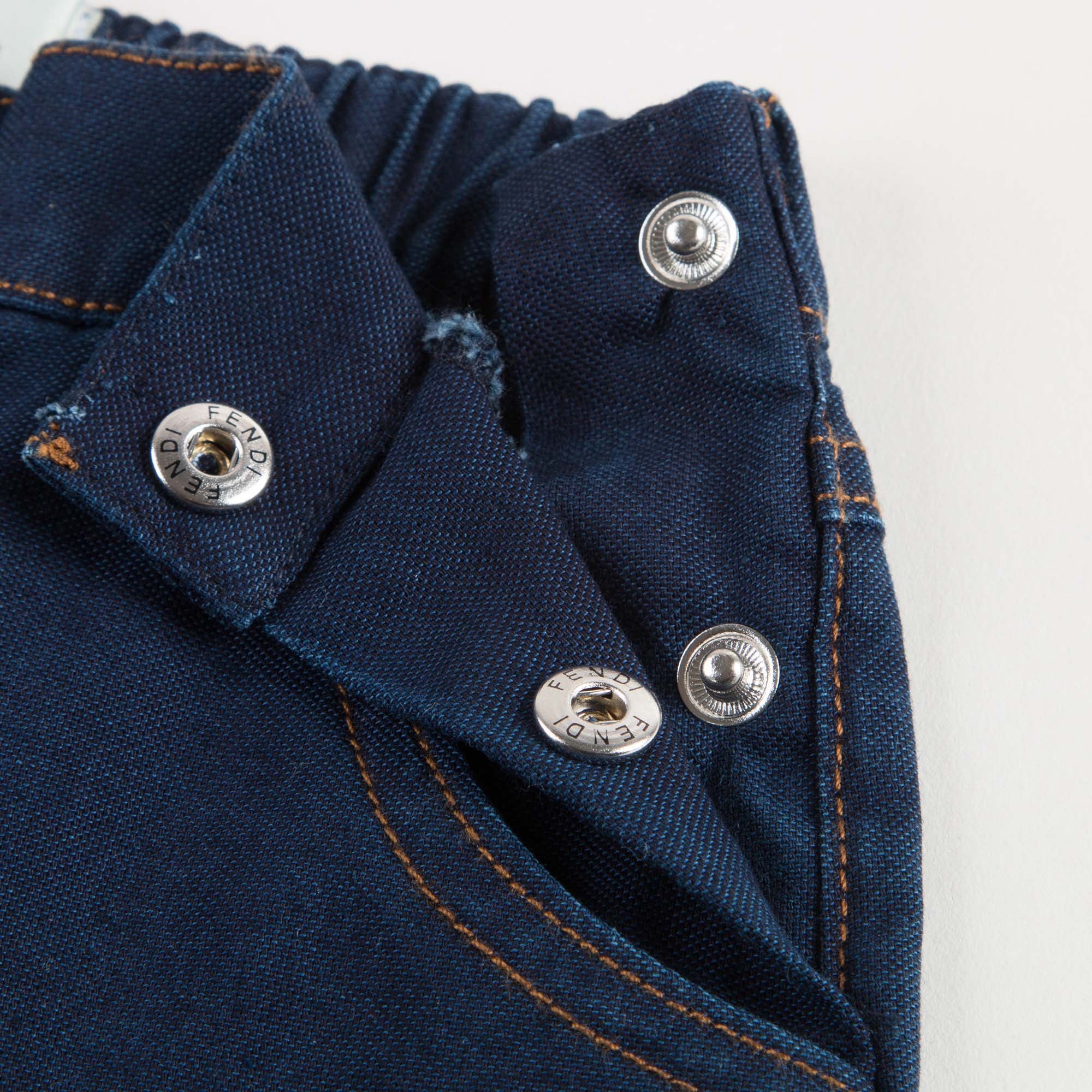 Baby Boys Blue Denim Chino Jeans