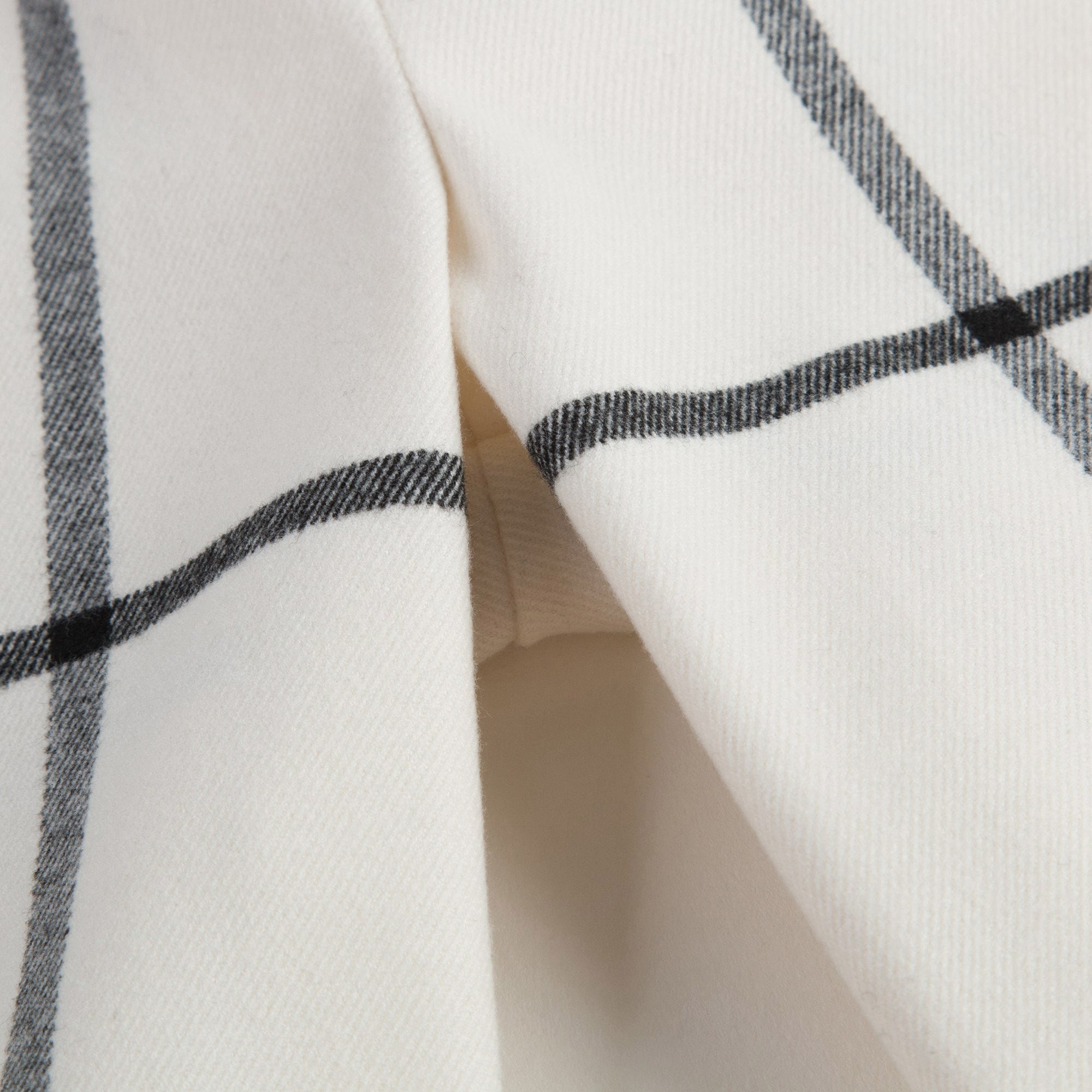 Girls Milk Checked Trousers