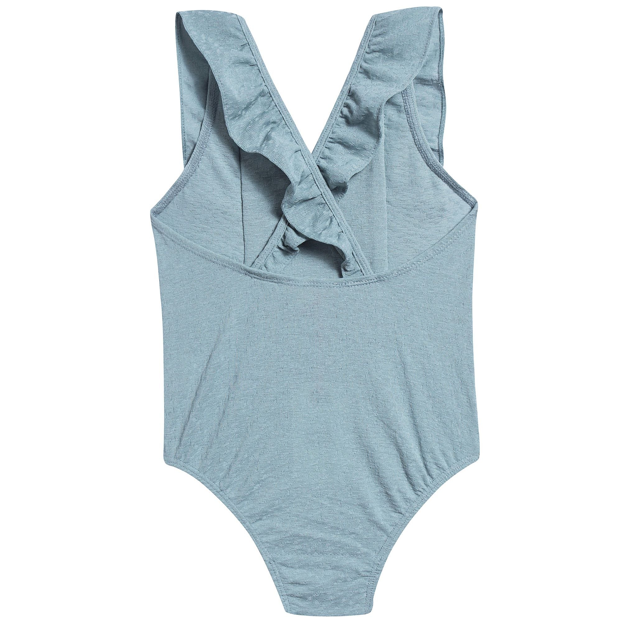 Girls Blue "Cachou" Swimsuit