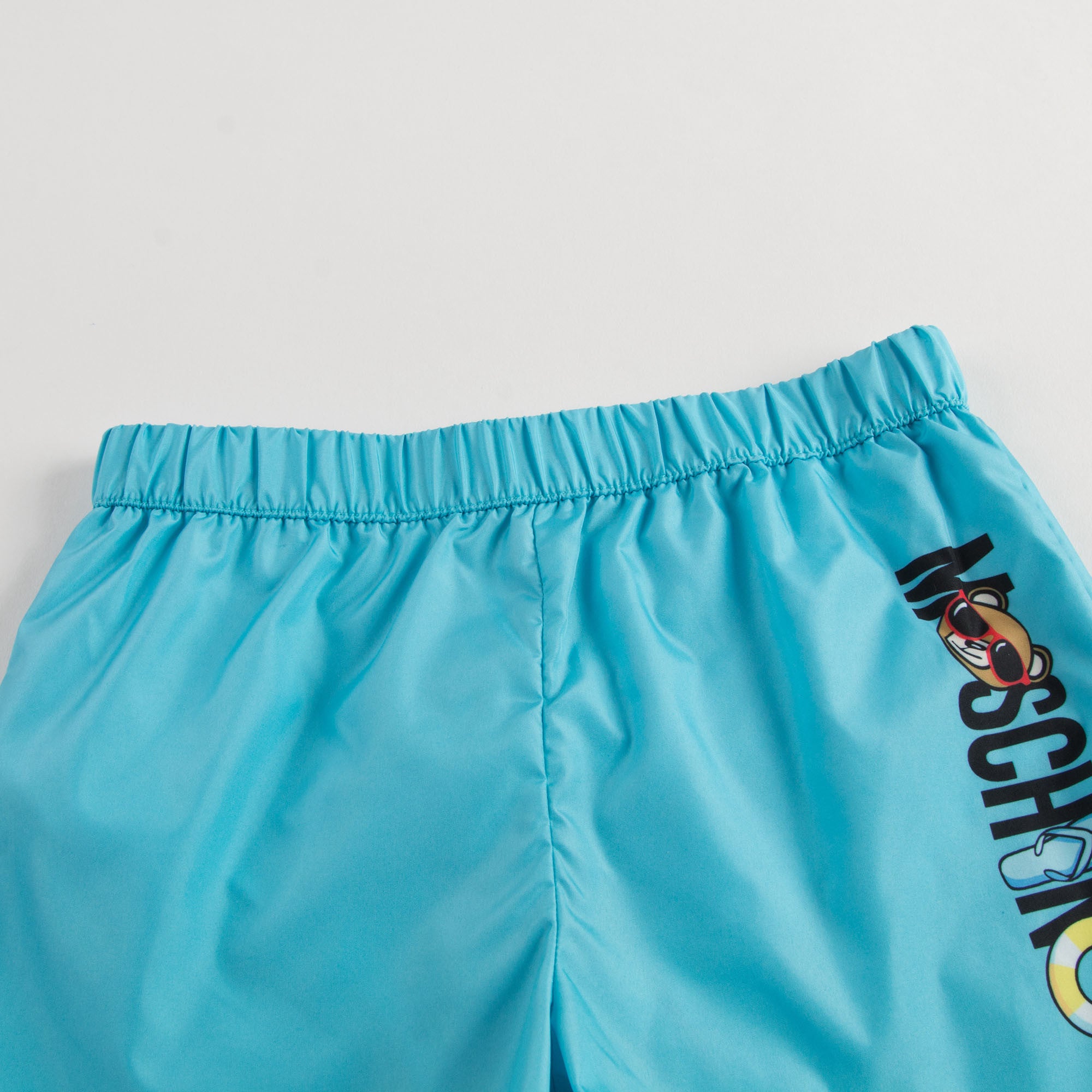 Baby Boys Blue Logo Swim Shorts