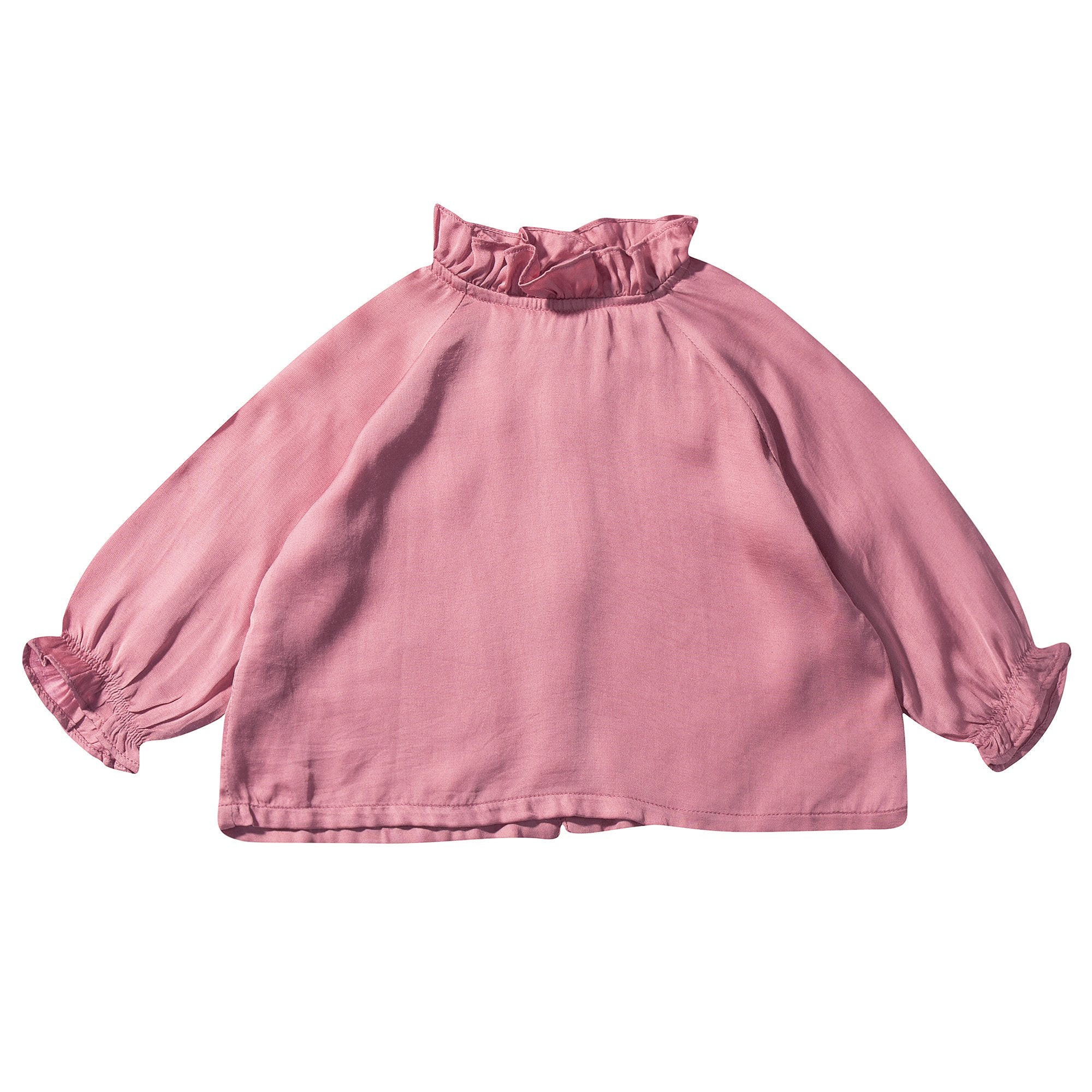 Baby Girls Pink Cotton Blouse