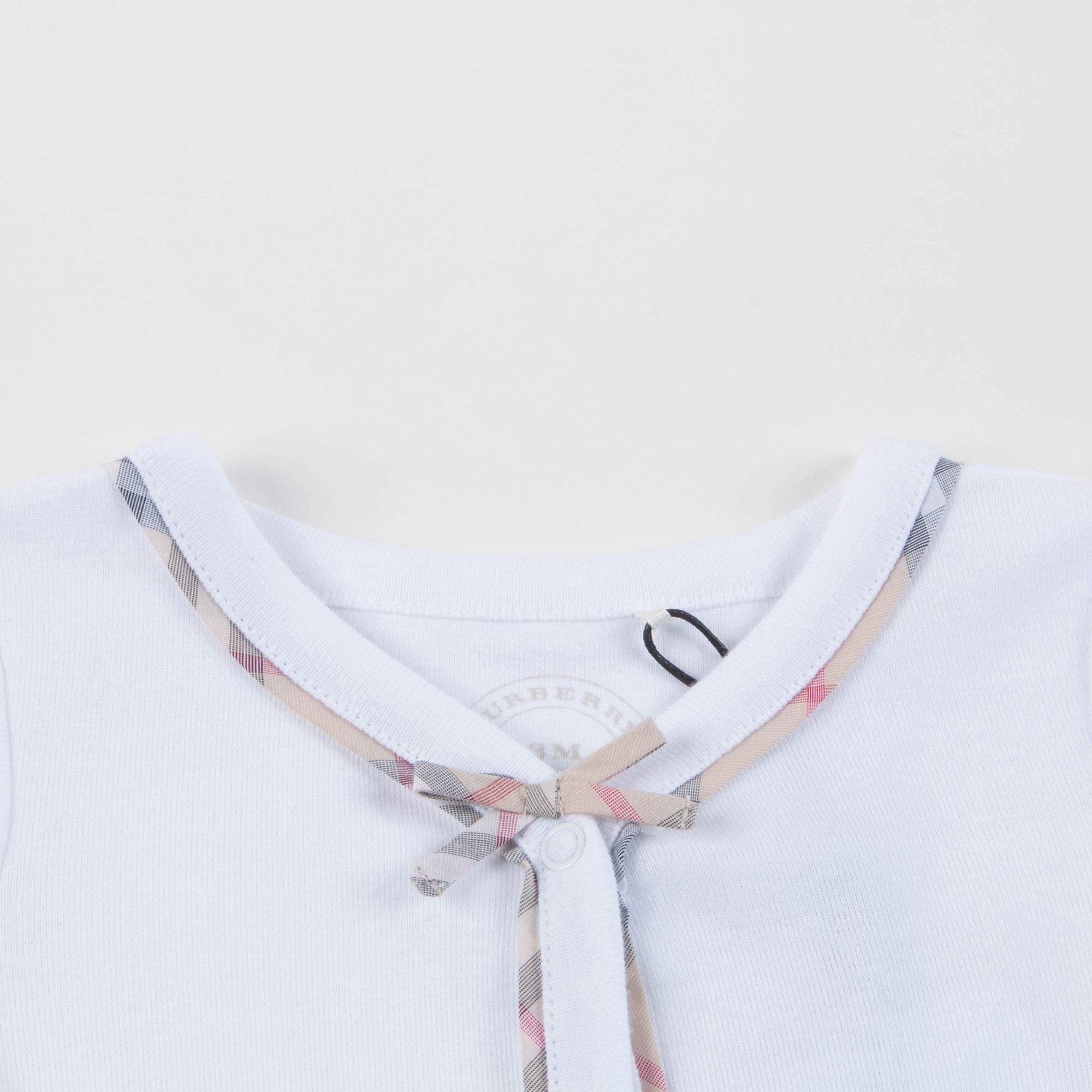 Baby White Cotton Babysuit Sets