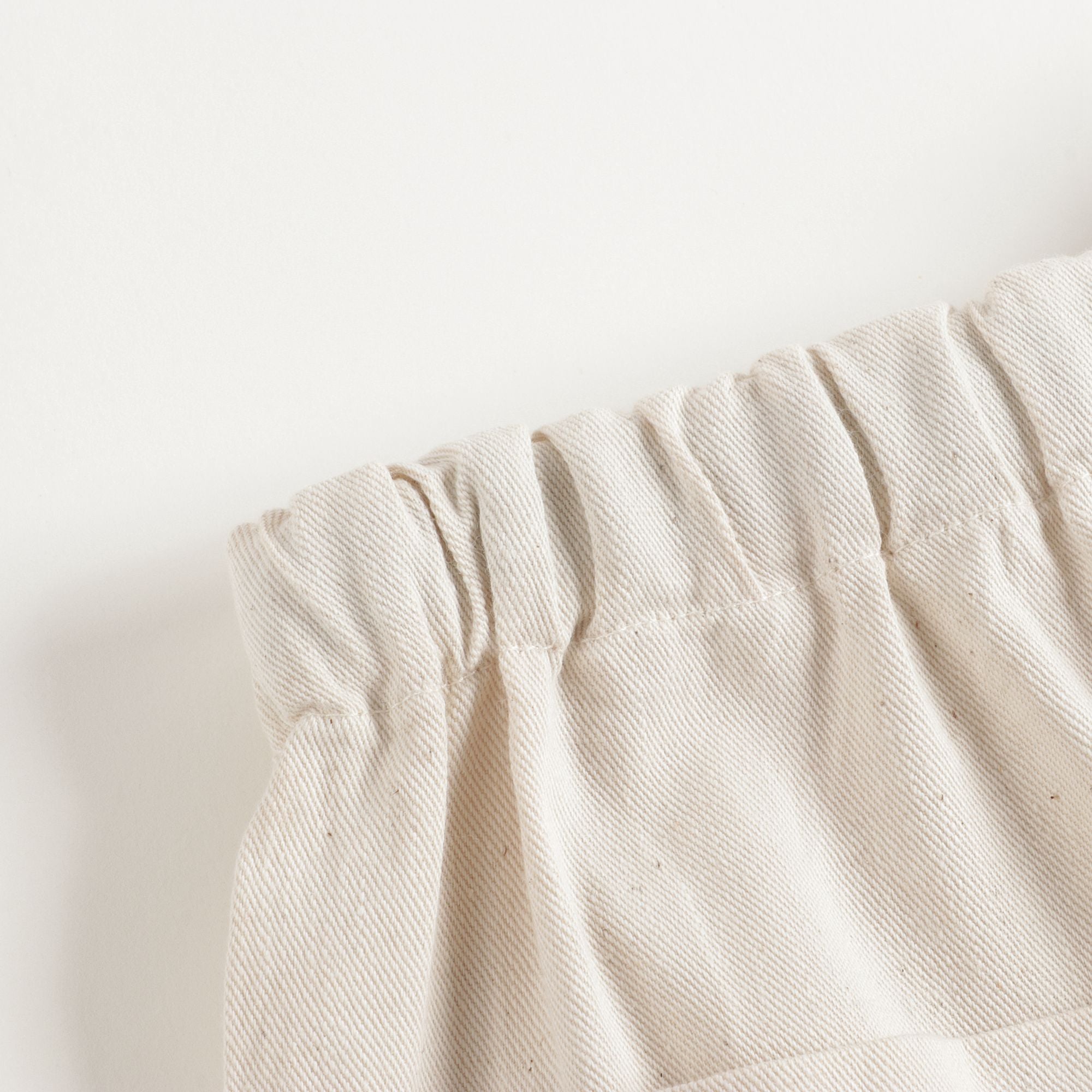 Boys & Girls Chalk Twill Cotton Trousers