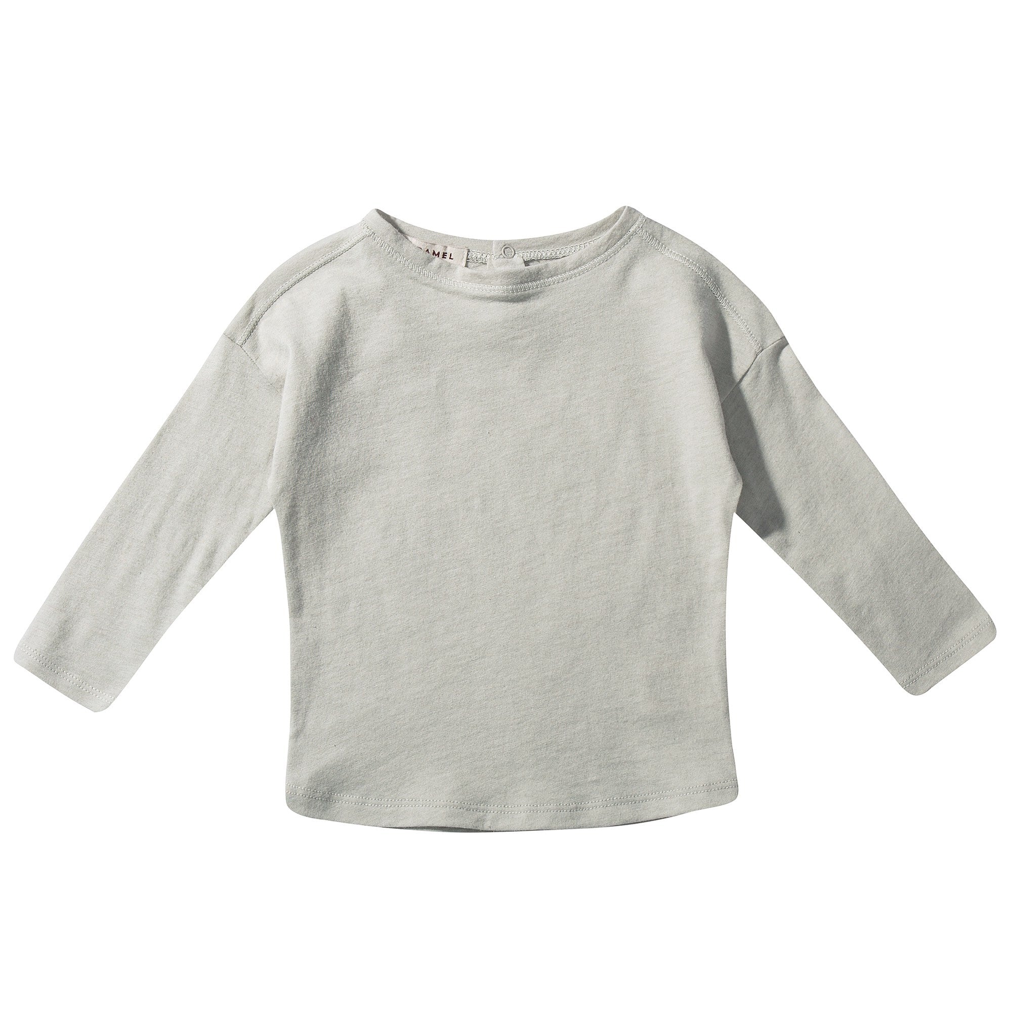 Baby Storm Grey Cotton T-Shirt