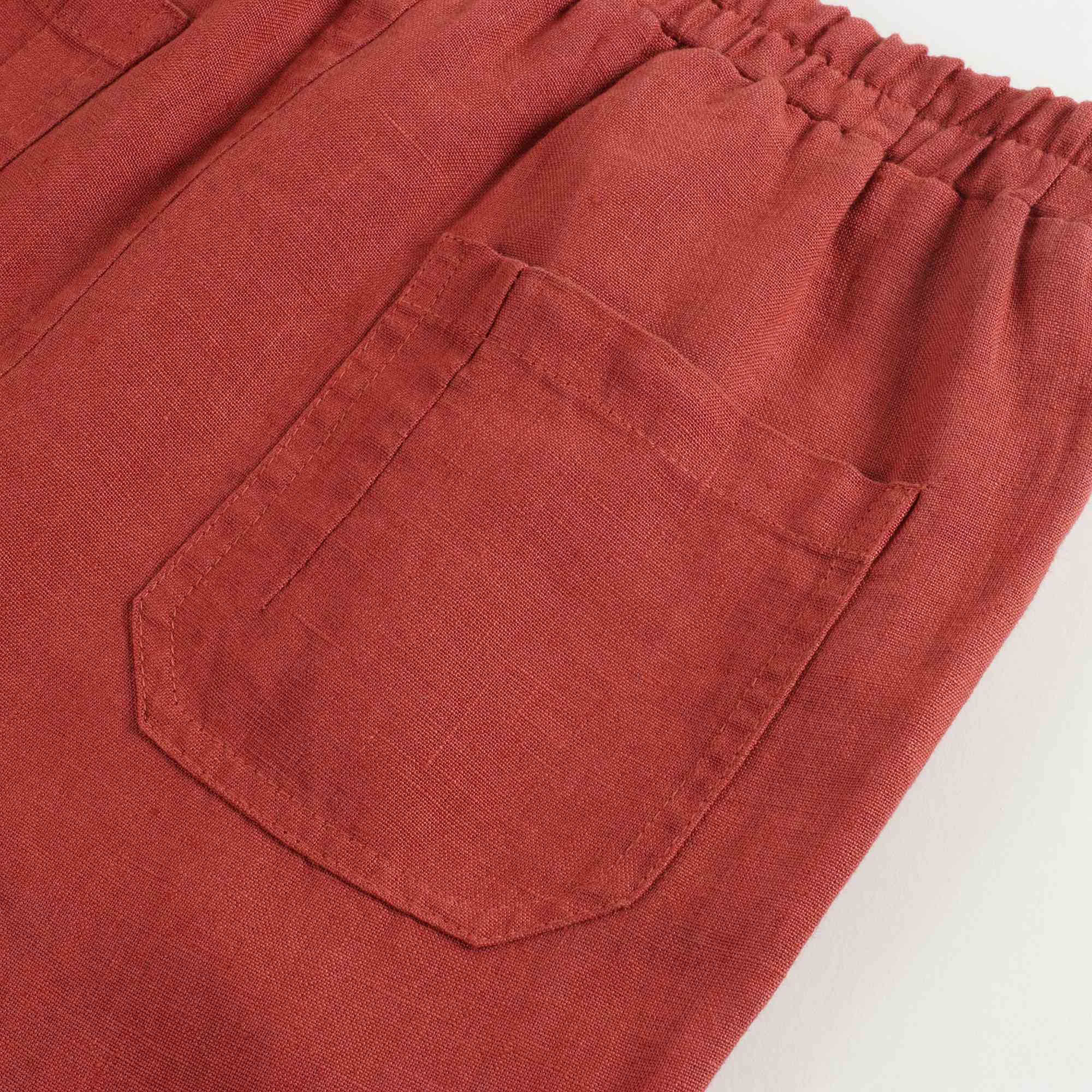 Girls Red Trousers