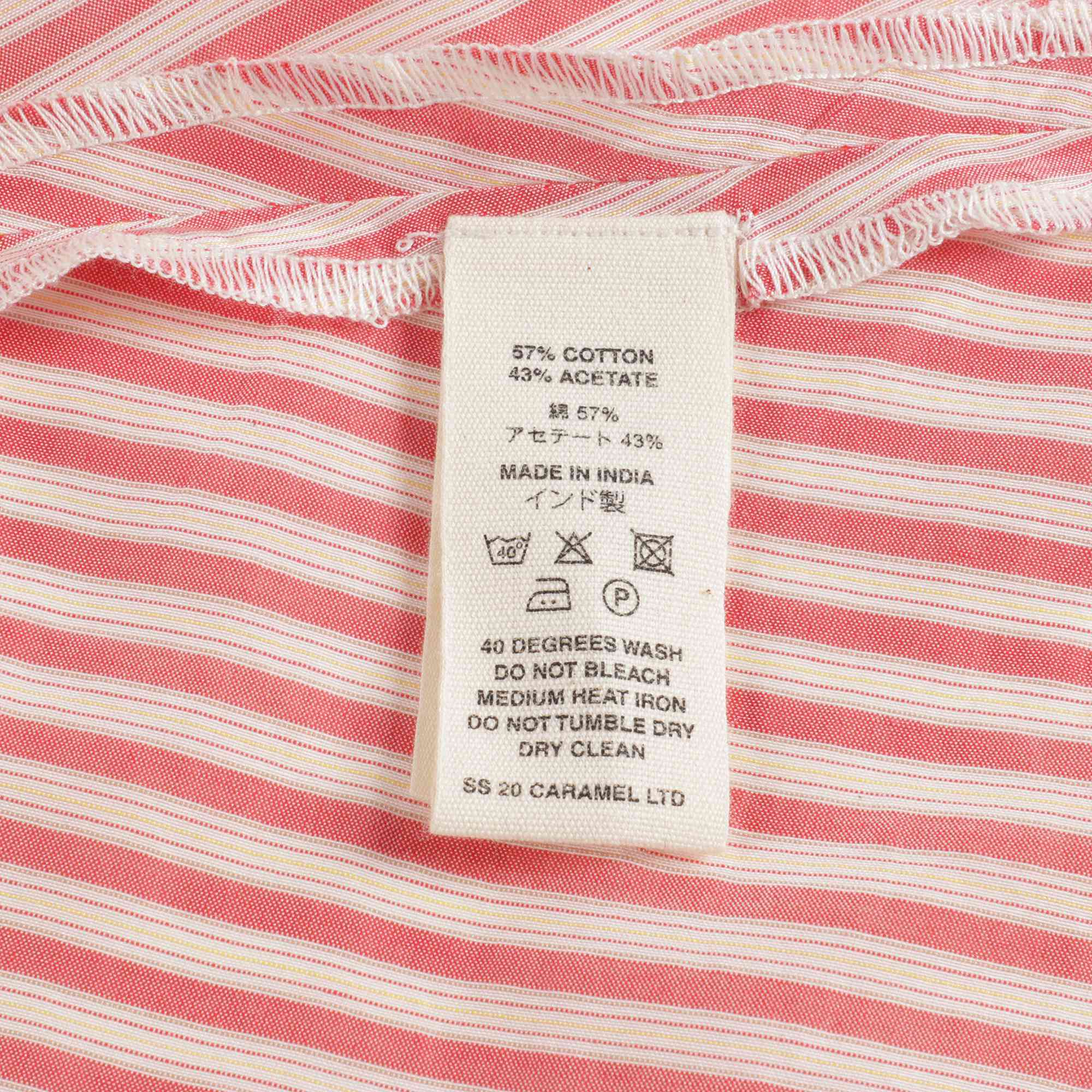 Girls Berry Stripe Skirt
