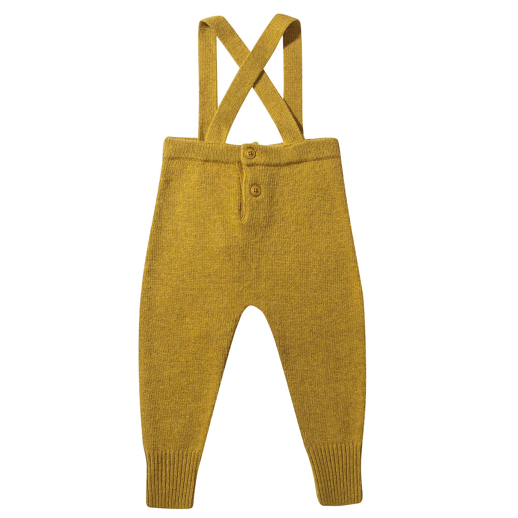 Baby Yellow Knitted Romper
