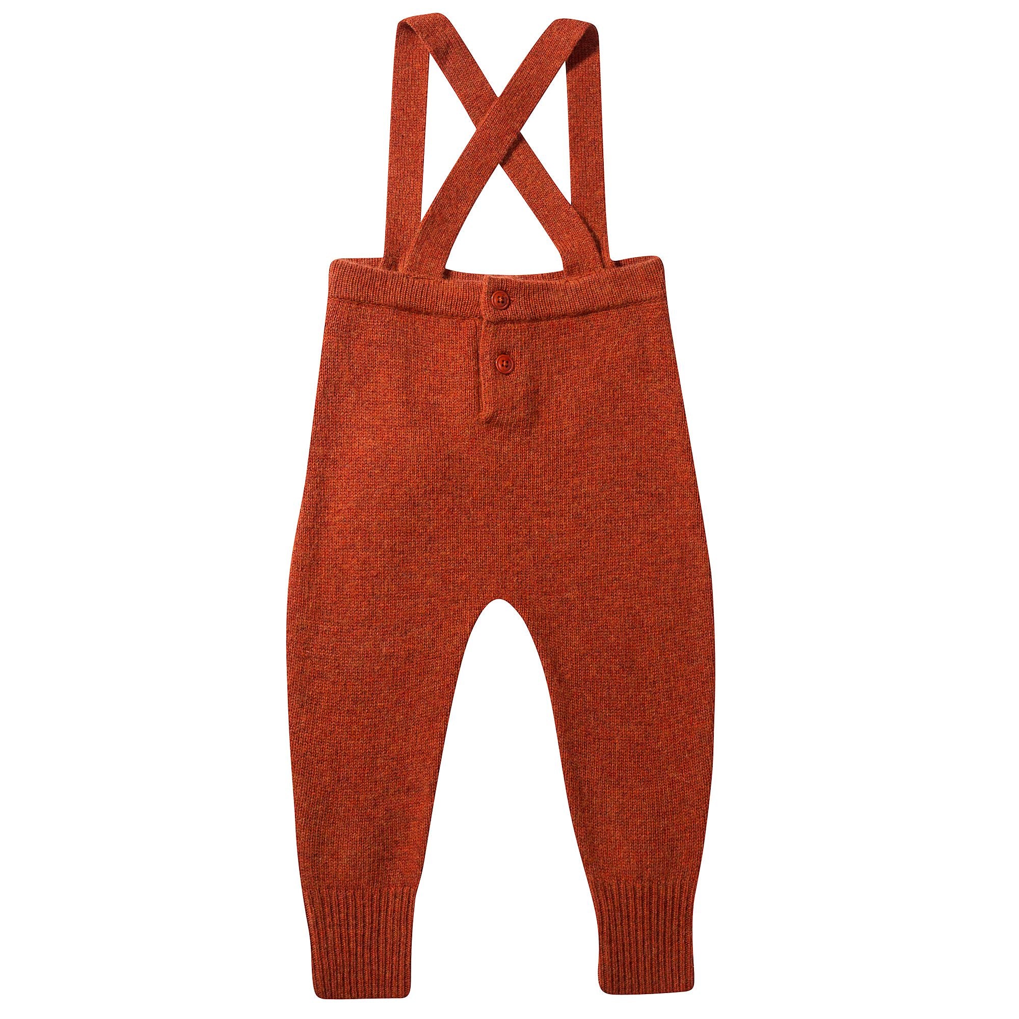 Baby Red Knitted Romper