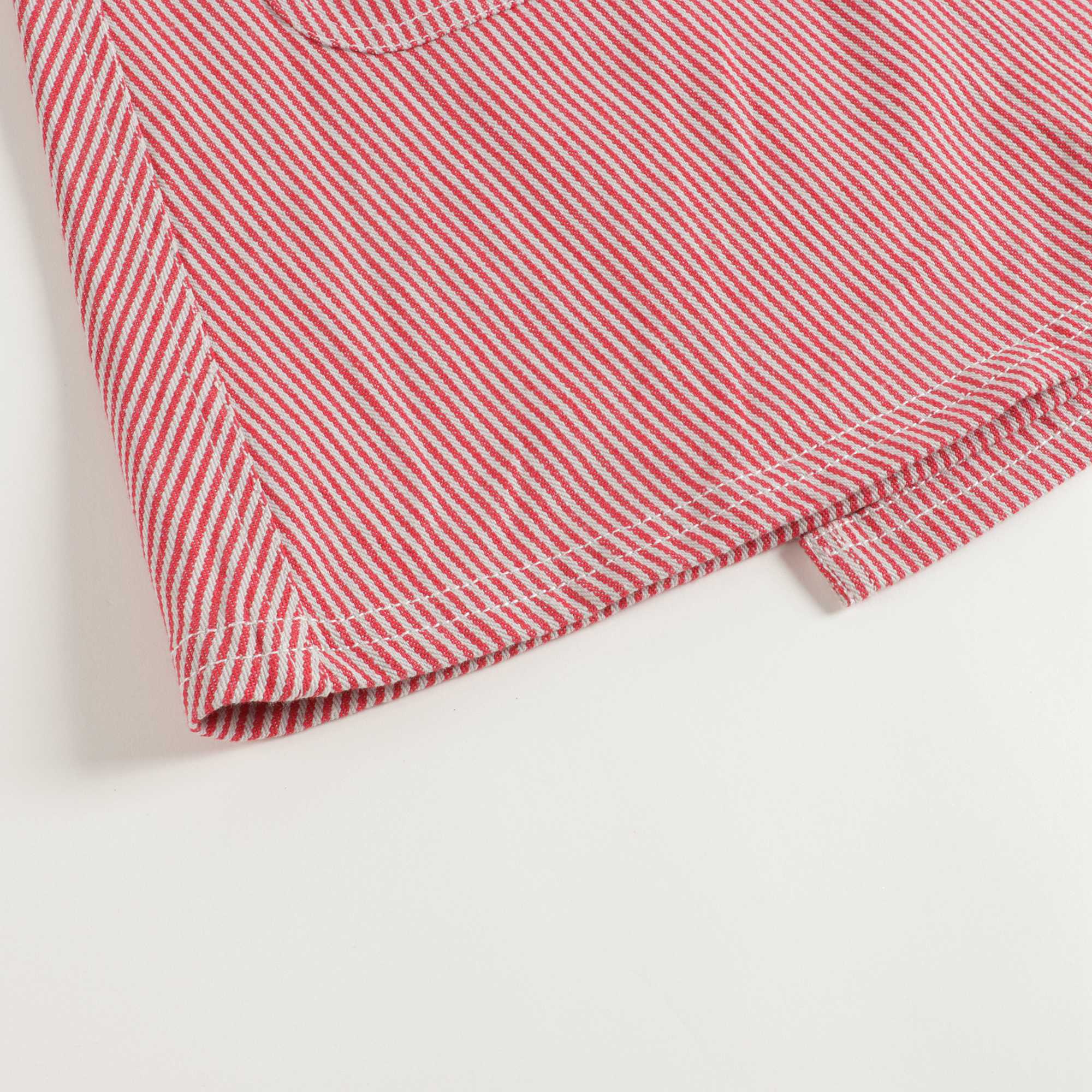 Girls Berry Striped Skirt