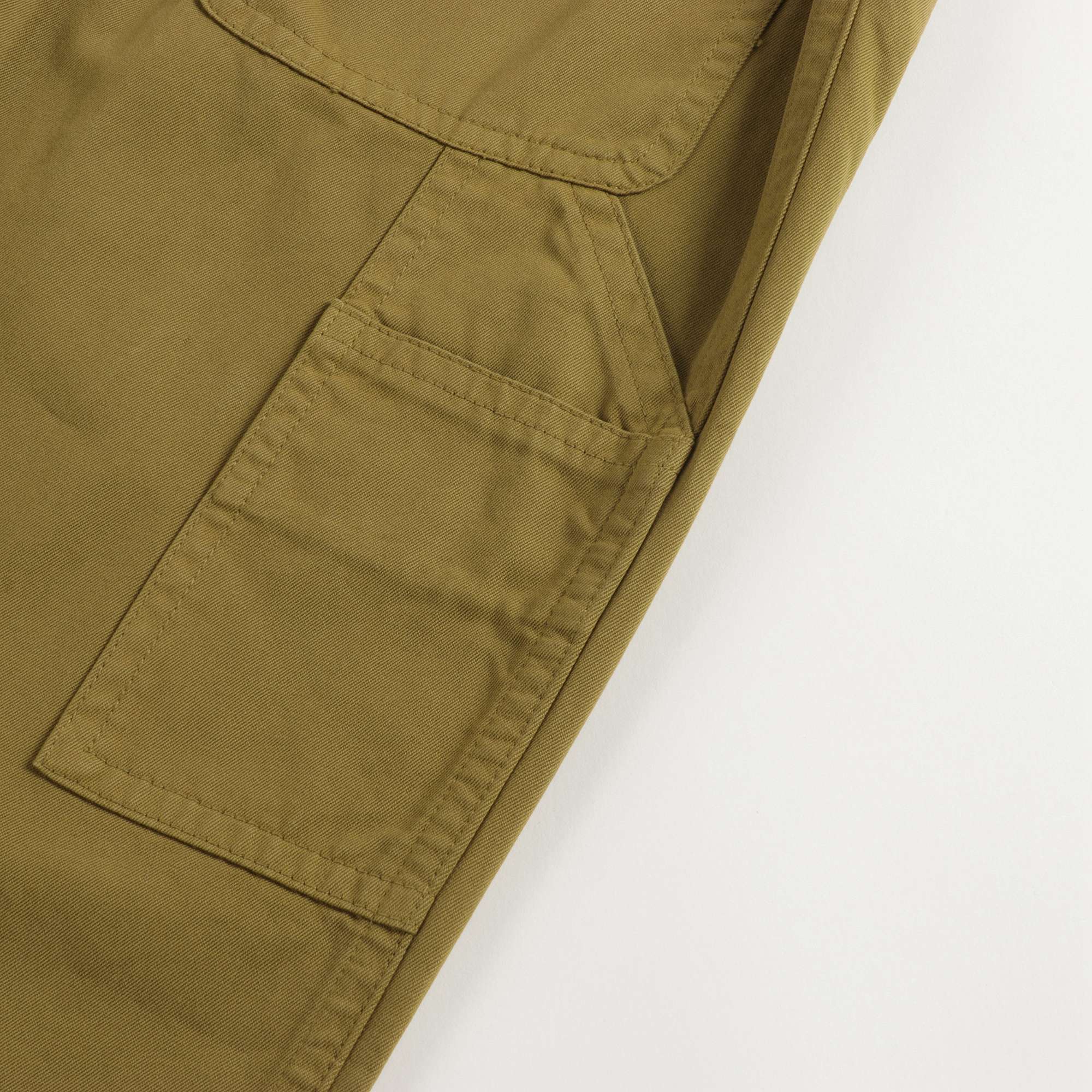 Girls Green Cotton Trousers