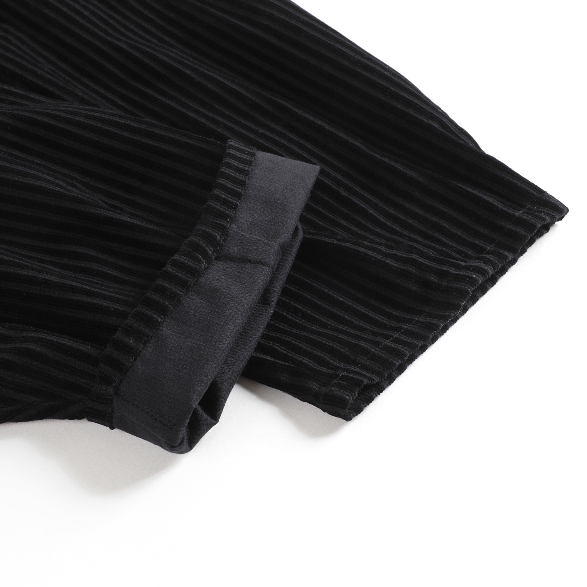 Girls Black Wide Trousers