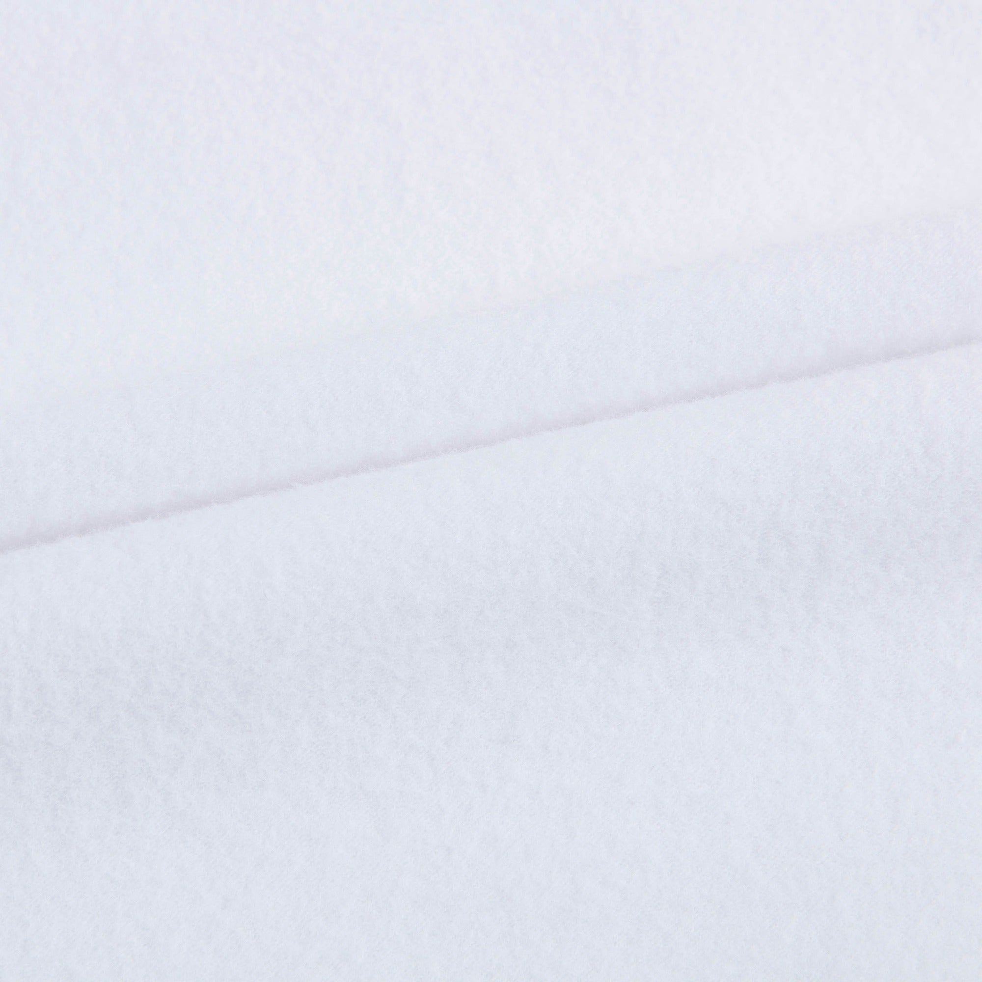 Girls White Cotton T-shirt