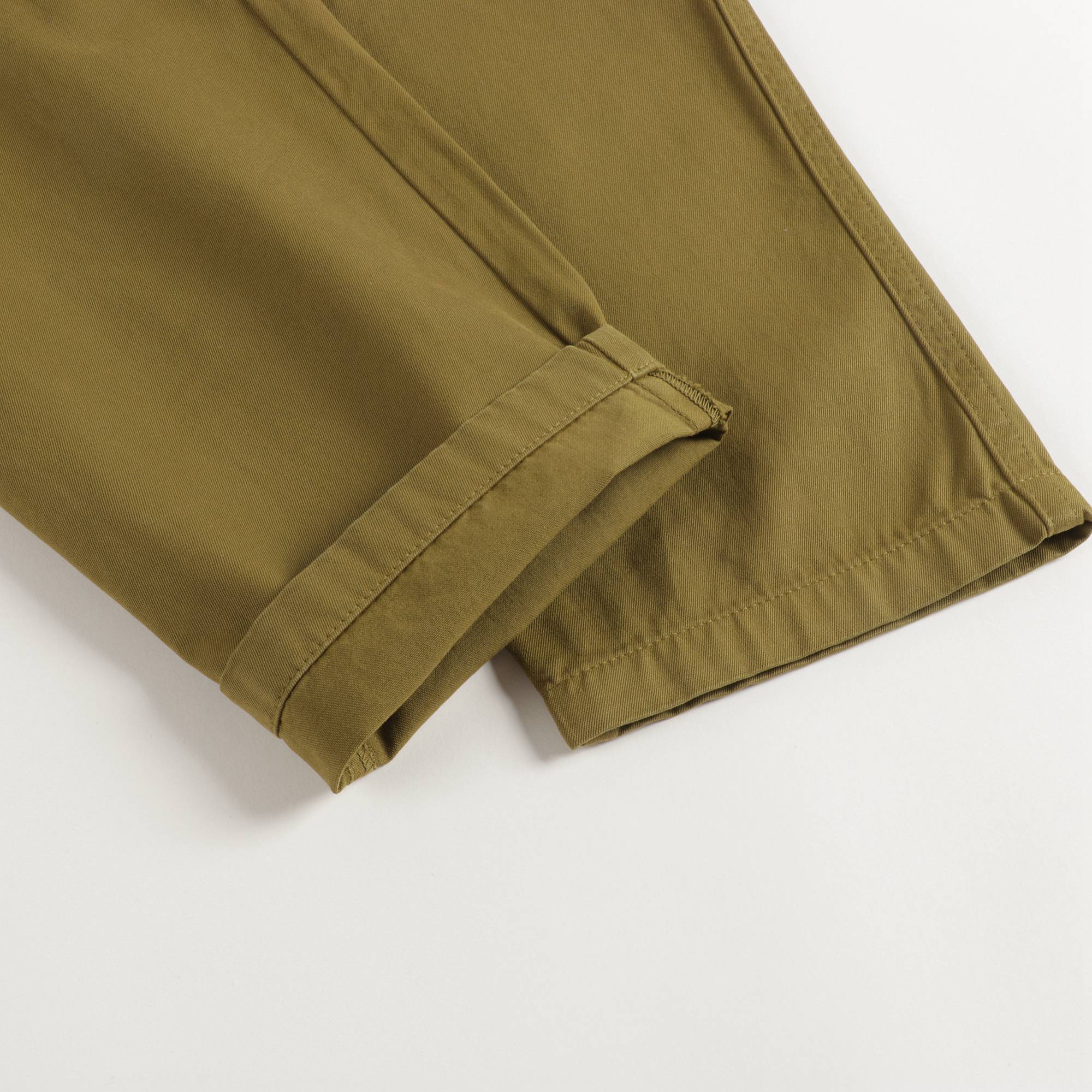 Girls Green Cotton Trousers