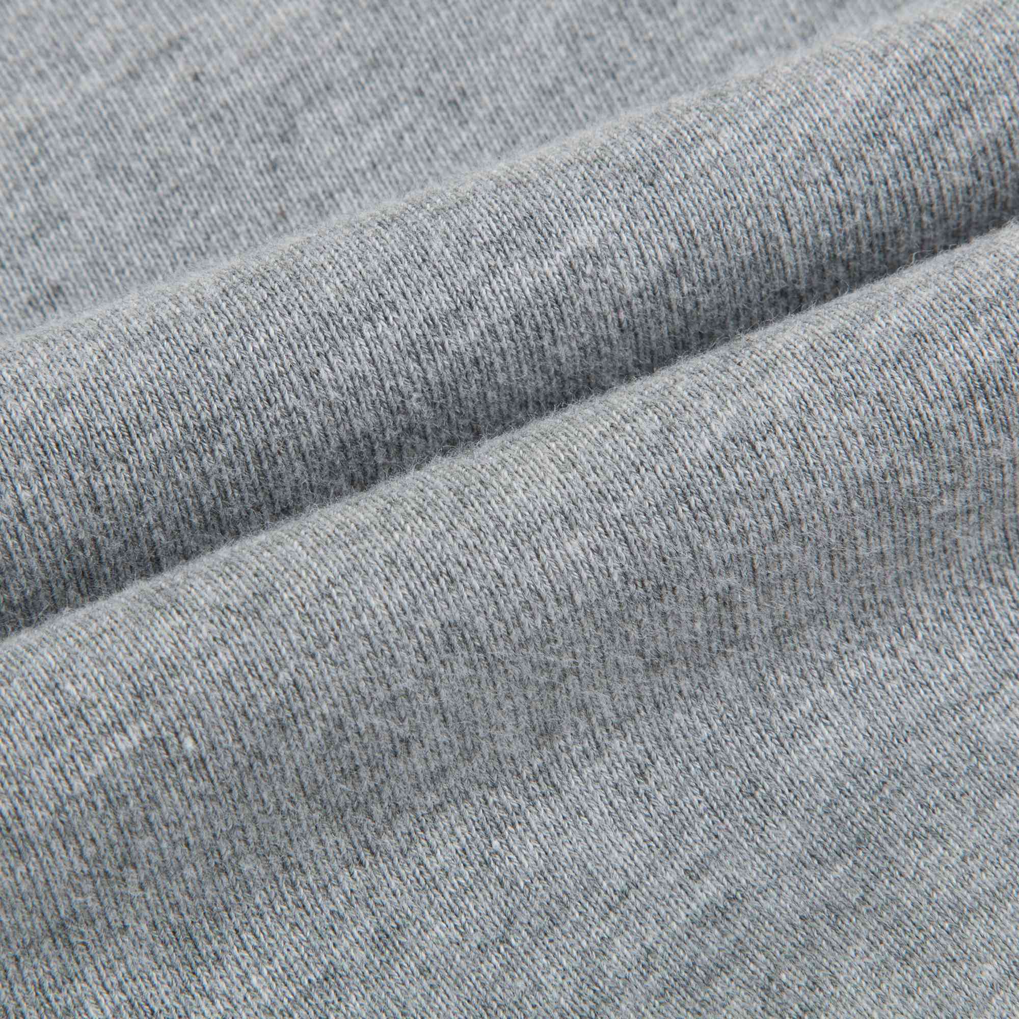 Boys Grey Melange Cotton Sweatshirt