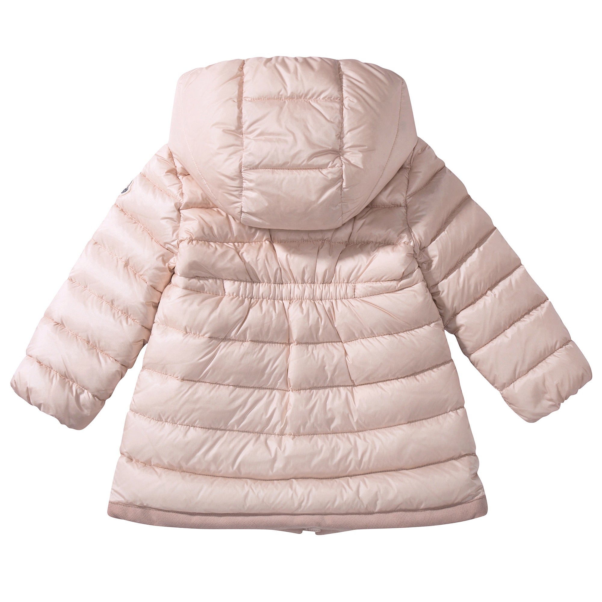 Baby Girls Pale Pink 'Maevant' Down Padded Coat