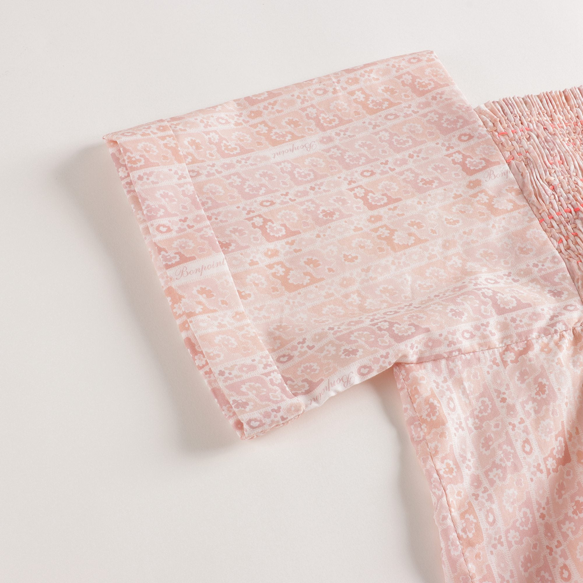 Girls Light Pink Cotton Top
