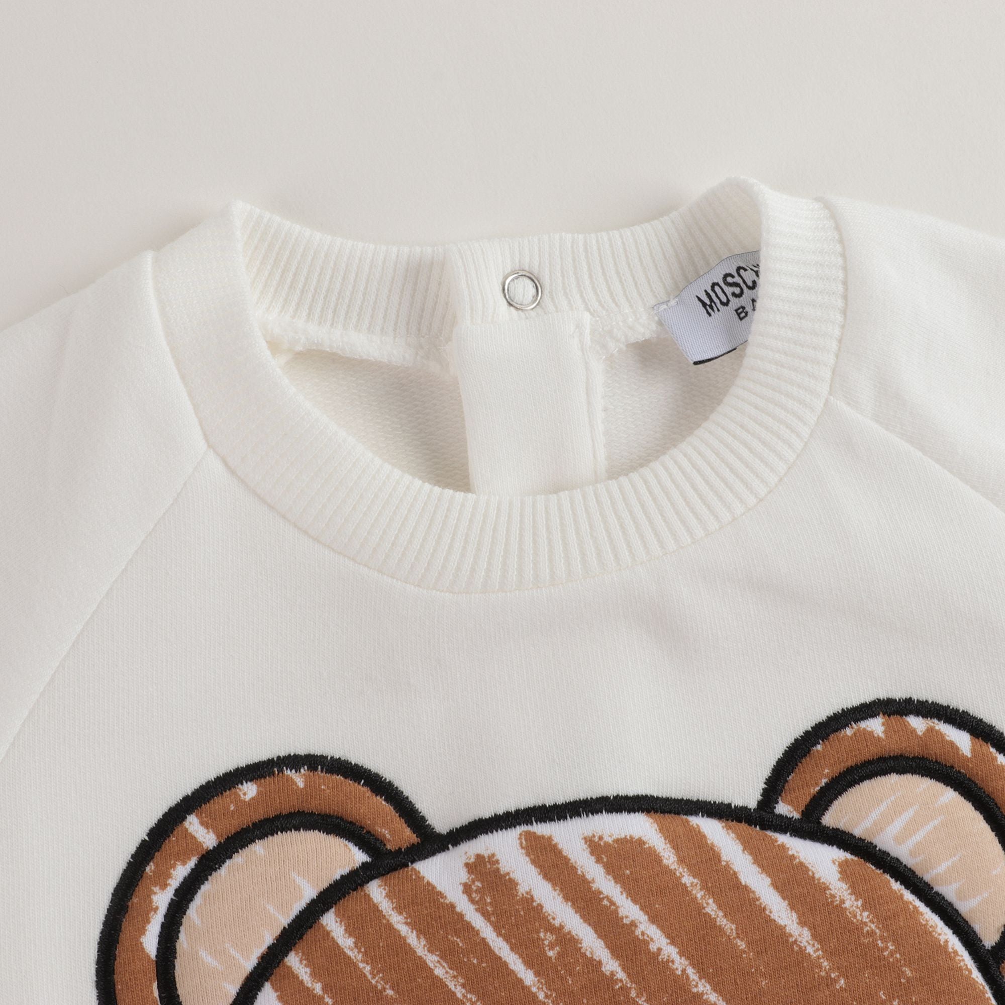 Boys & Girls Ivory Cotton Sweater