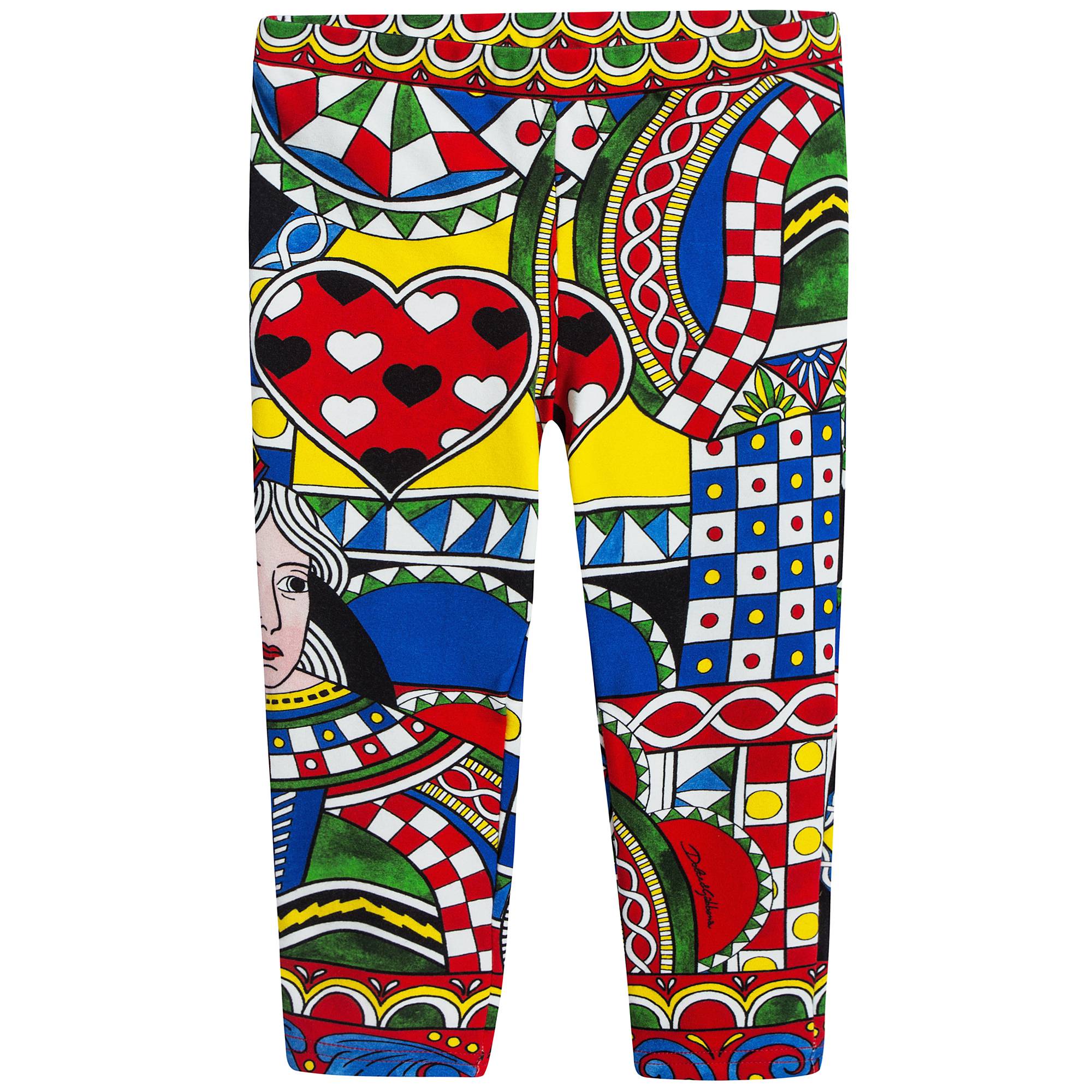 Baby Girls Queen of Hearts Baby Leggings