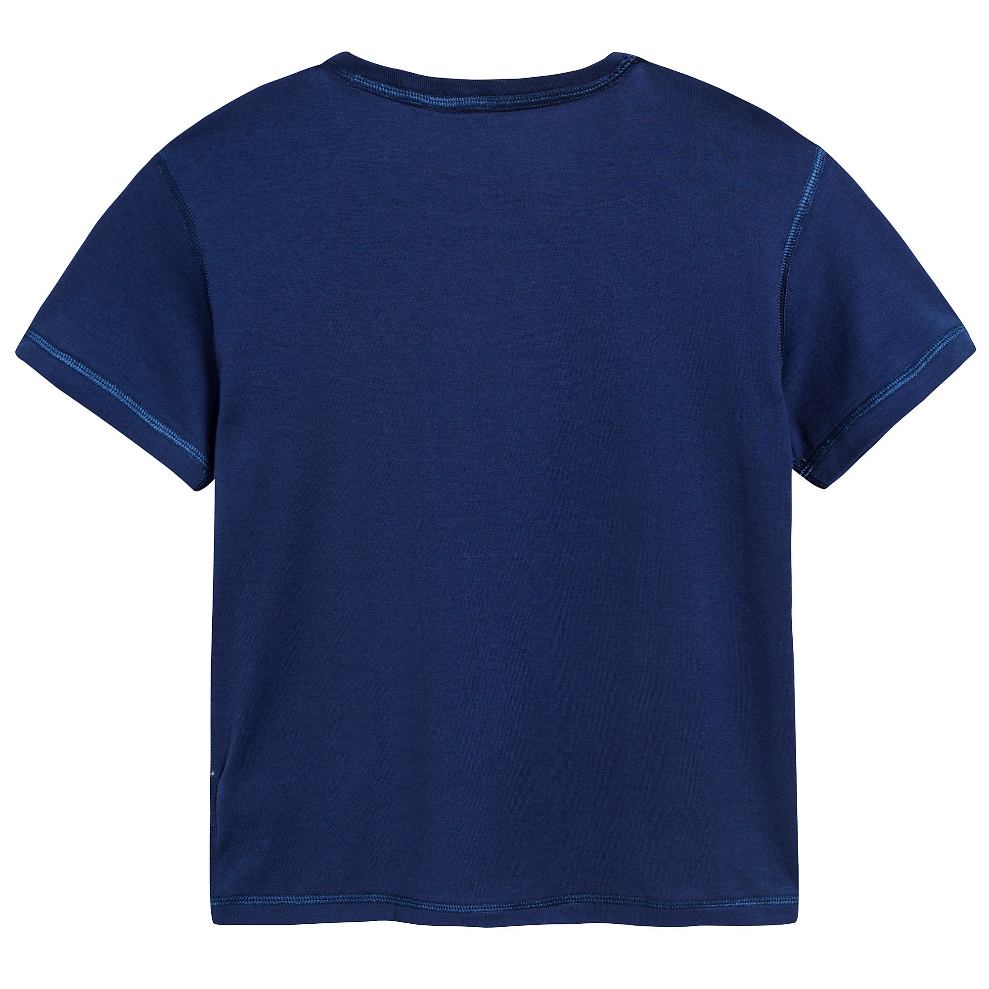 Girls Blue Logo T-shirt