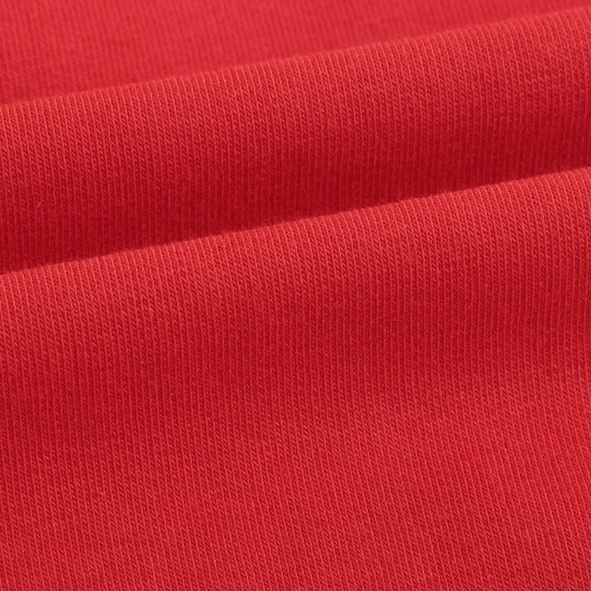 Girls Red Teddy Zip Sweatshirt