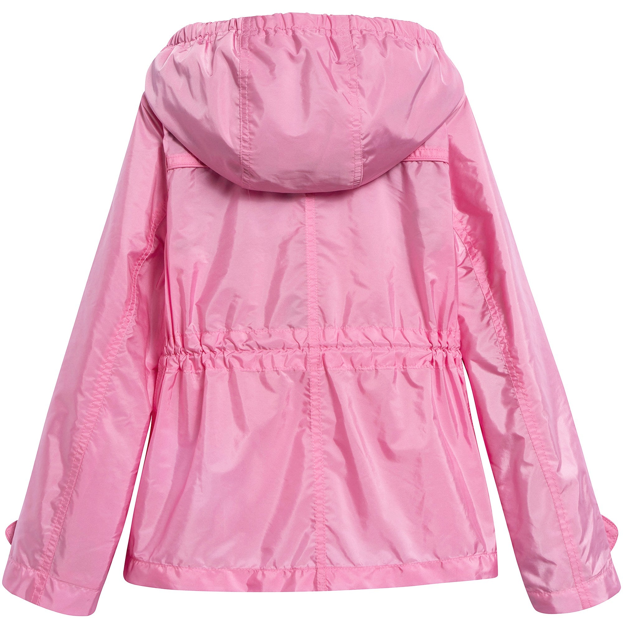 Girls Peony Pink Polyamide Outerwear